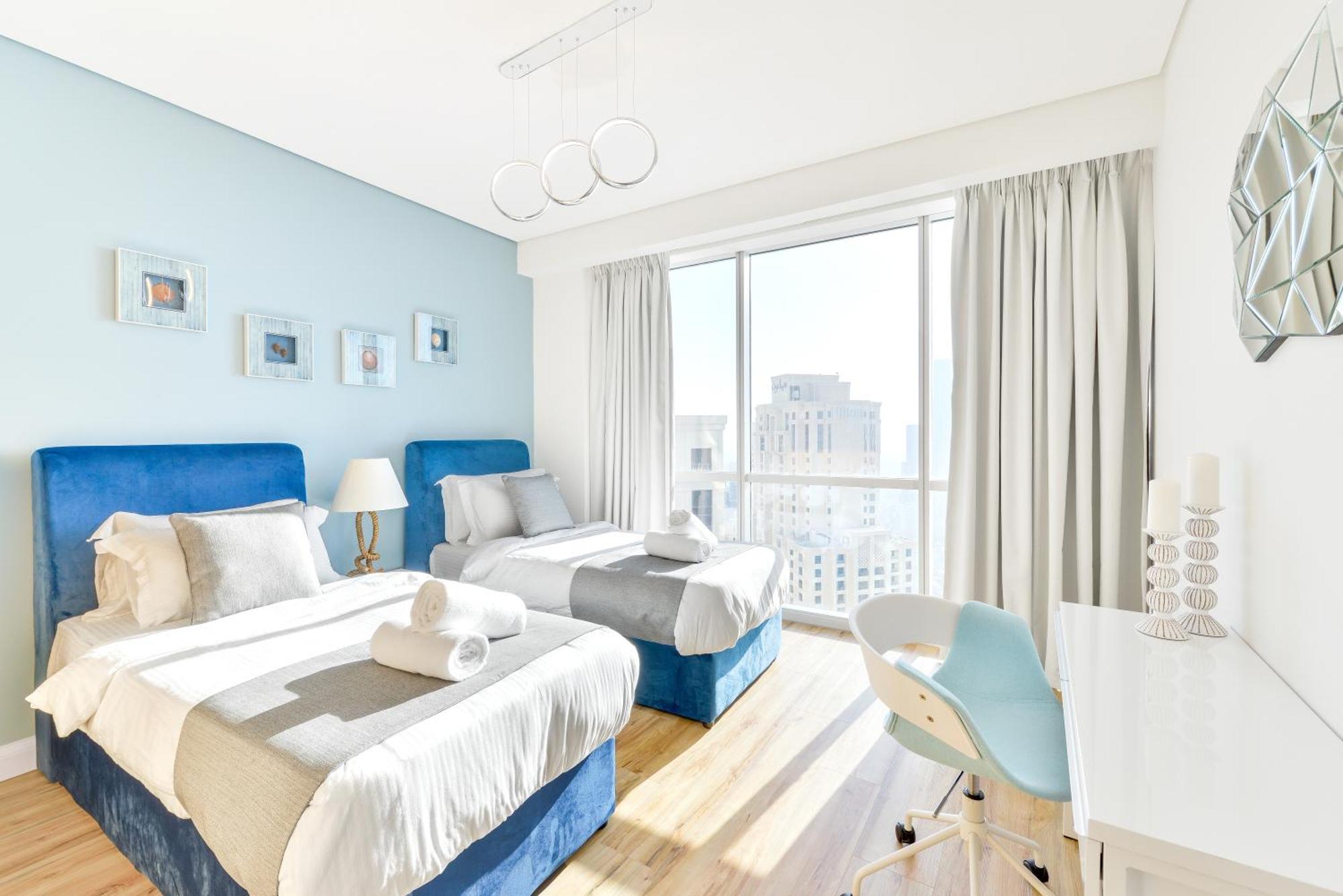 Apartment Jbr - Al Fattan Sea View 48th Floor - 5 Star Access! *