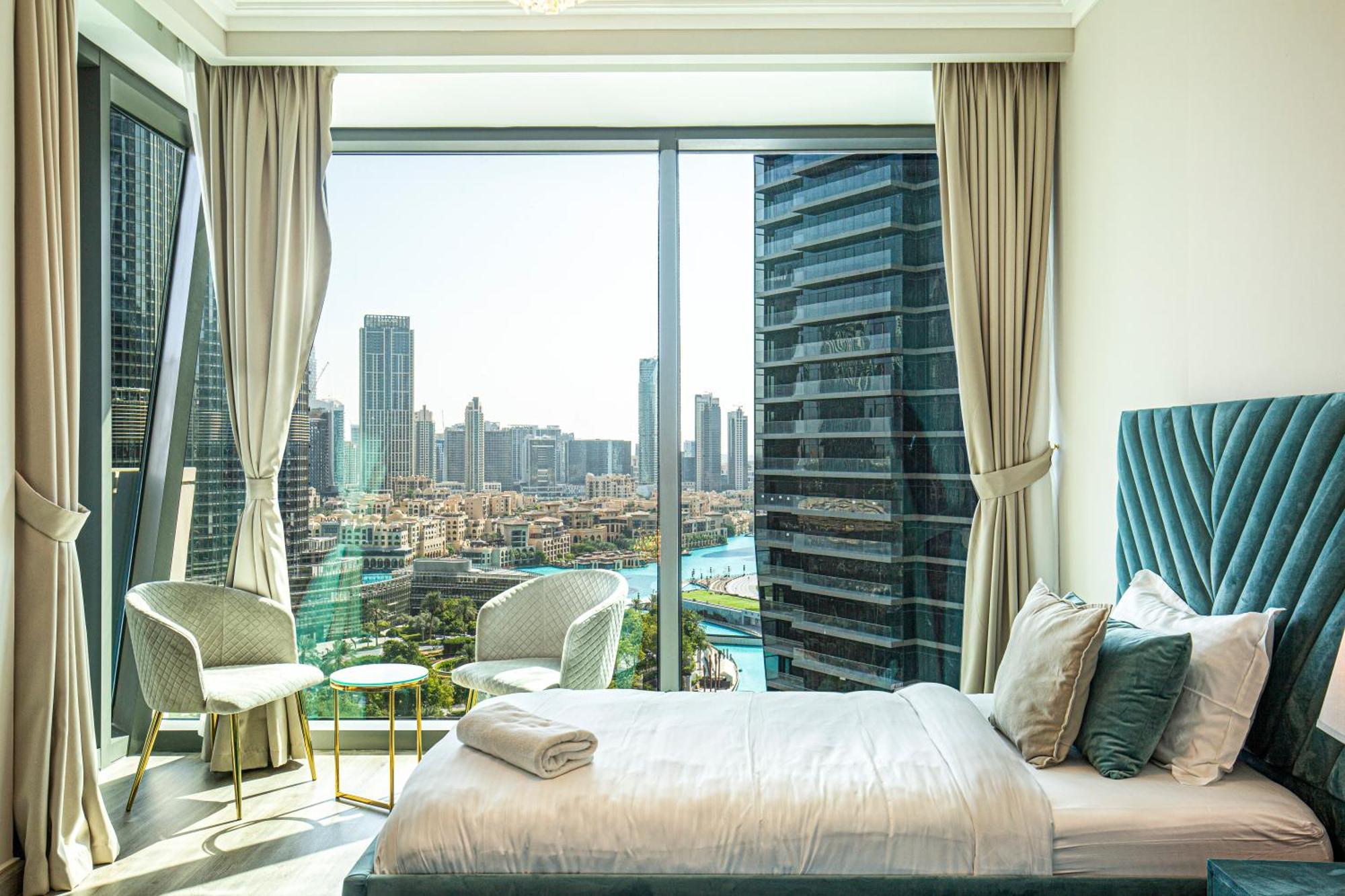 Apartment Magnificent 3 Bedroom Luxury With Burj Khalifa View *