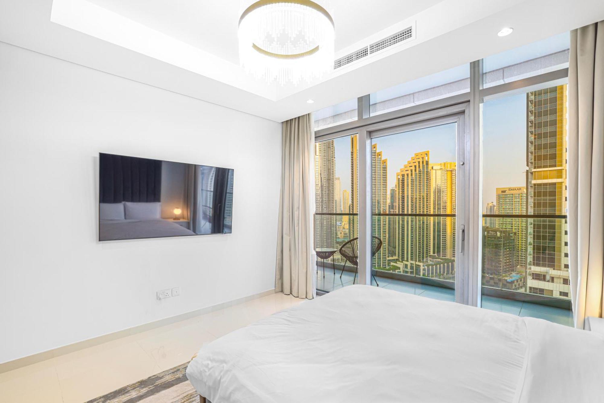 Paramount Midtown 2 Bedroom With Burj Khalifa View Apartment *