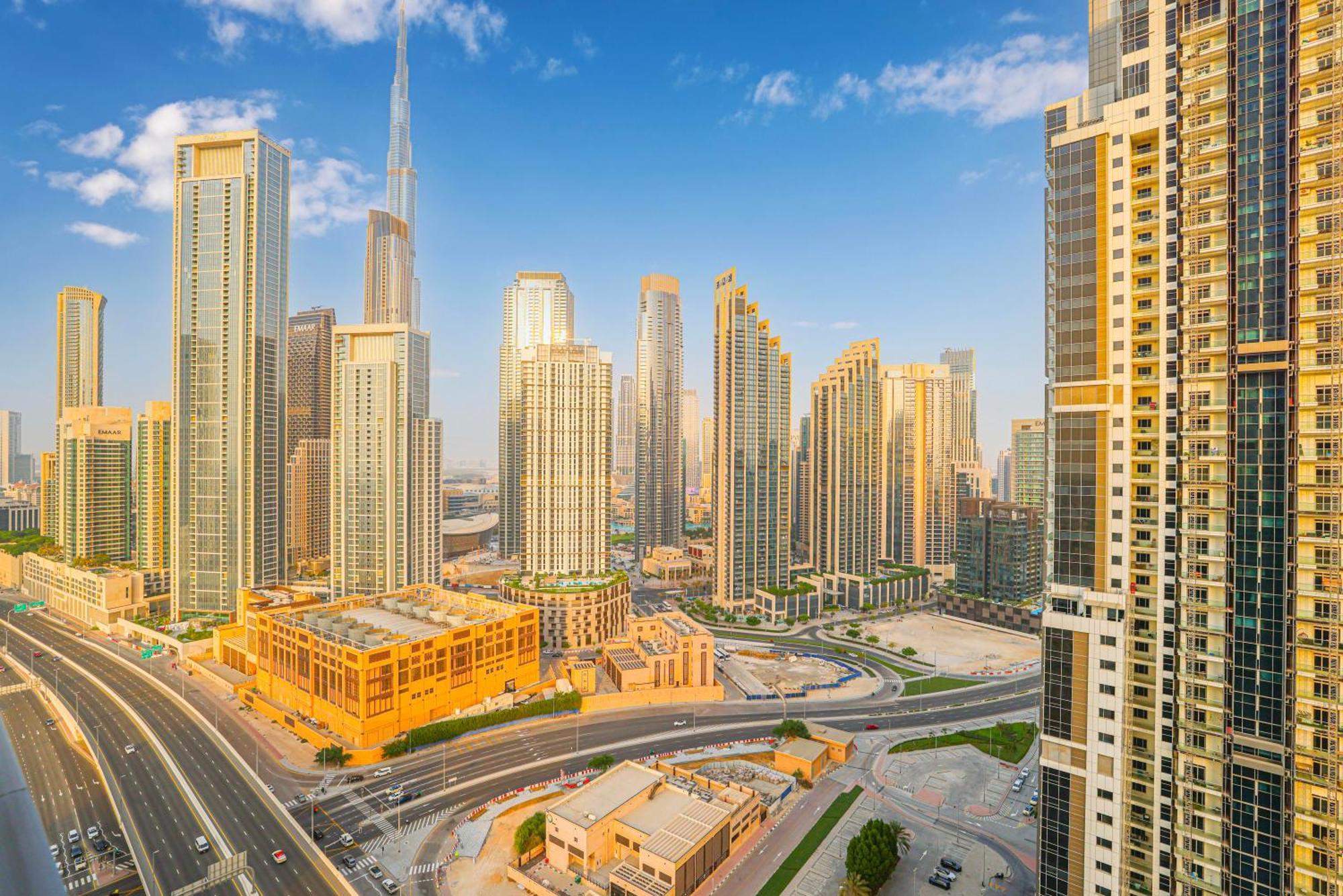Apartment Paramount Midtown 2 Bedroom With Burj Khalifa View Dubai