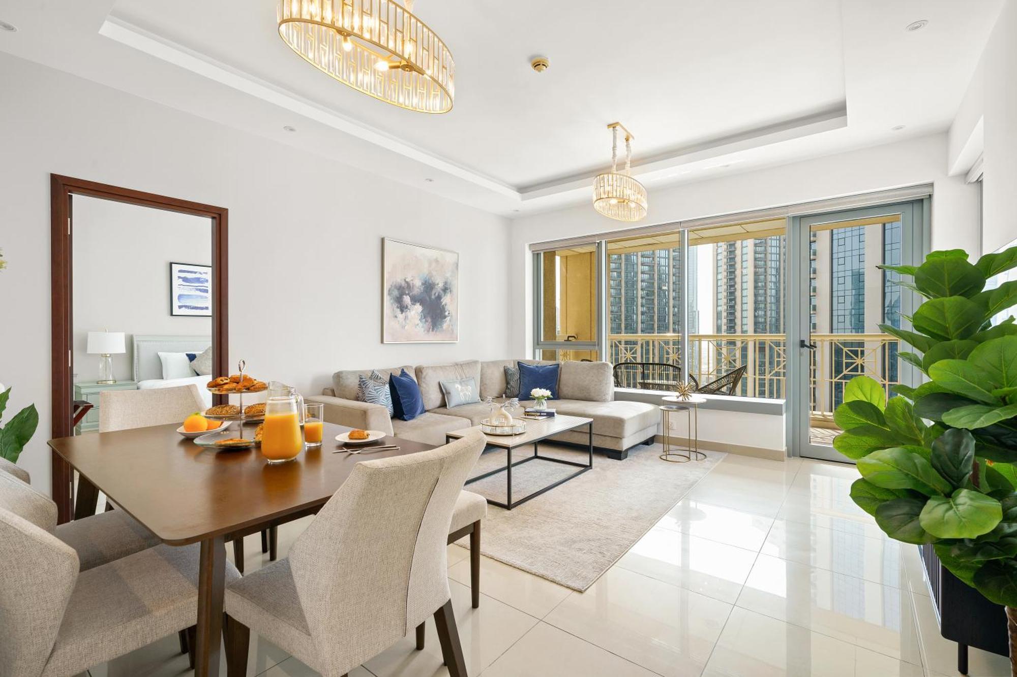 First Class 3br Burj Khalifa & Fountain View Apartment