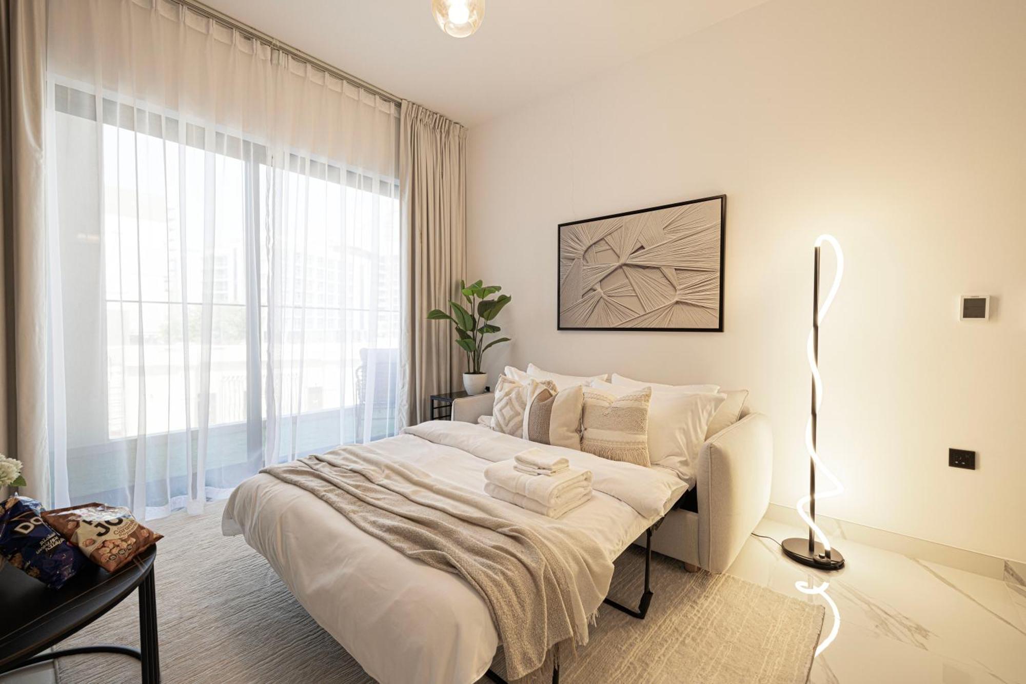 New Serene 1br With Pool & Sauna Apartment *