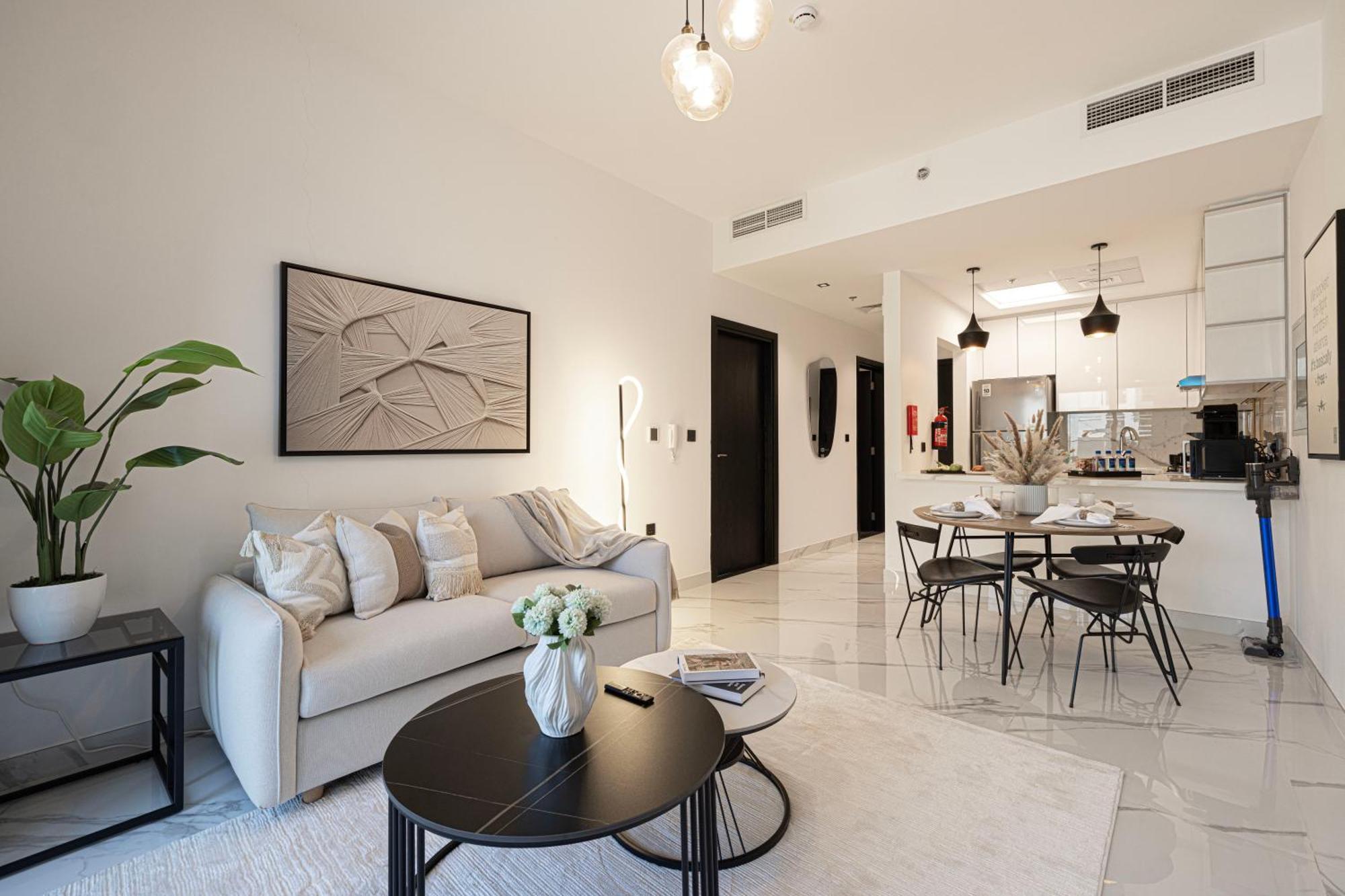 Apartment New Serene 1br With Pool & Sauna *