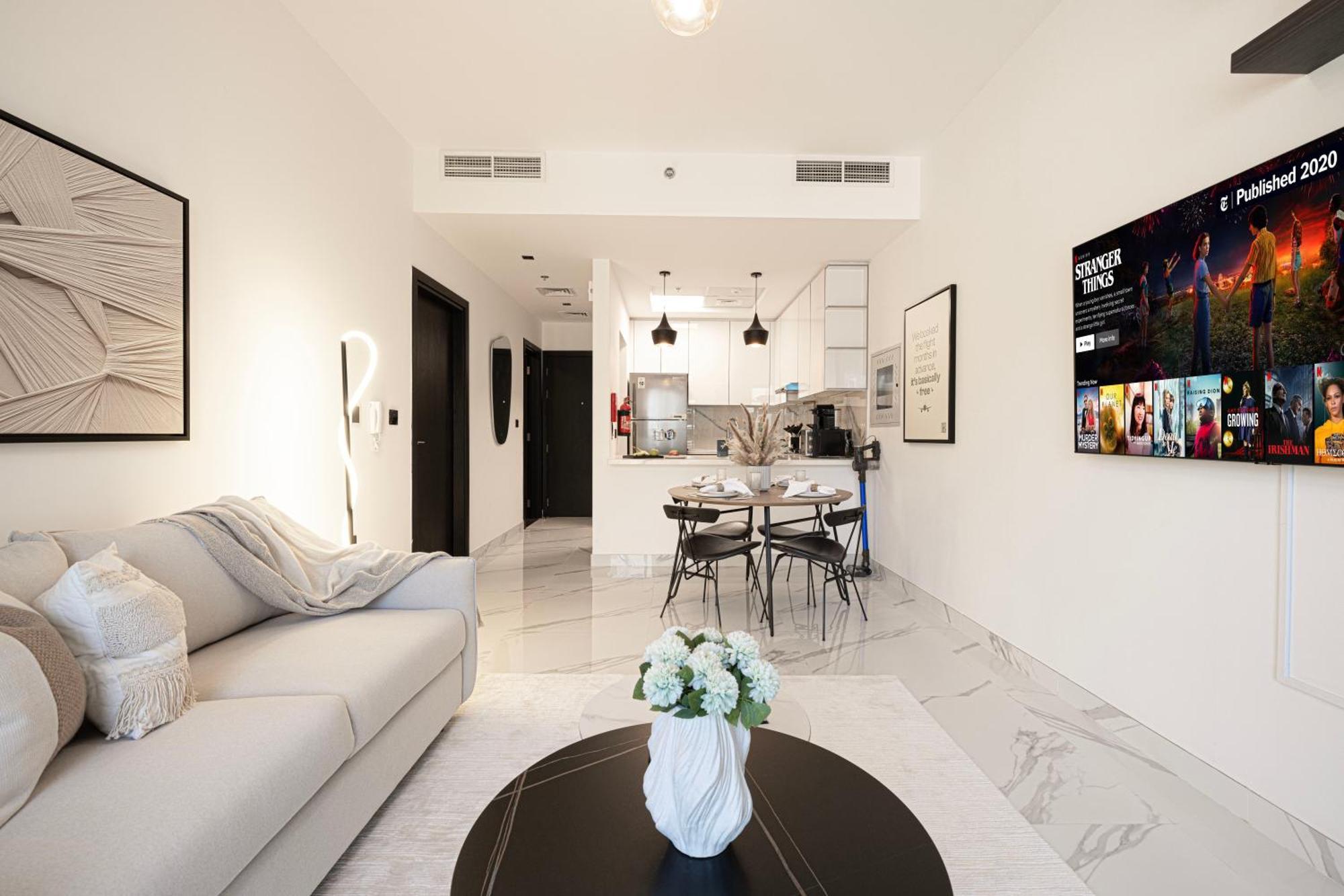New Serene 1br With Pool & Sauna Apartment Dubai
