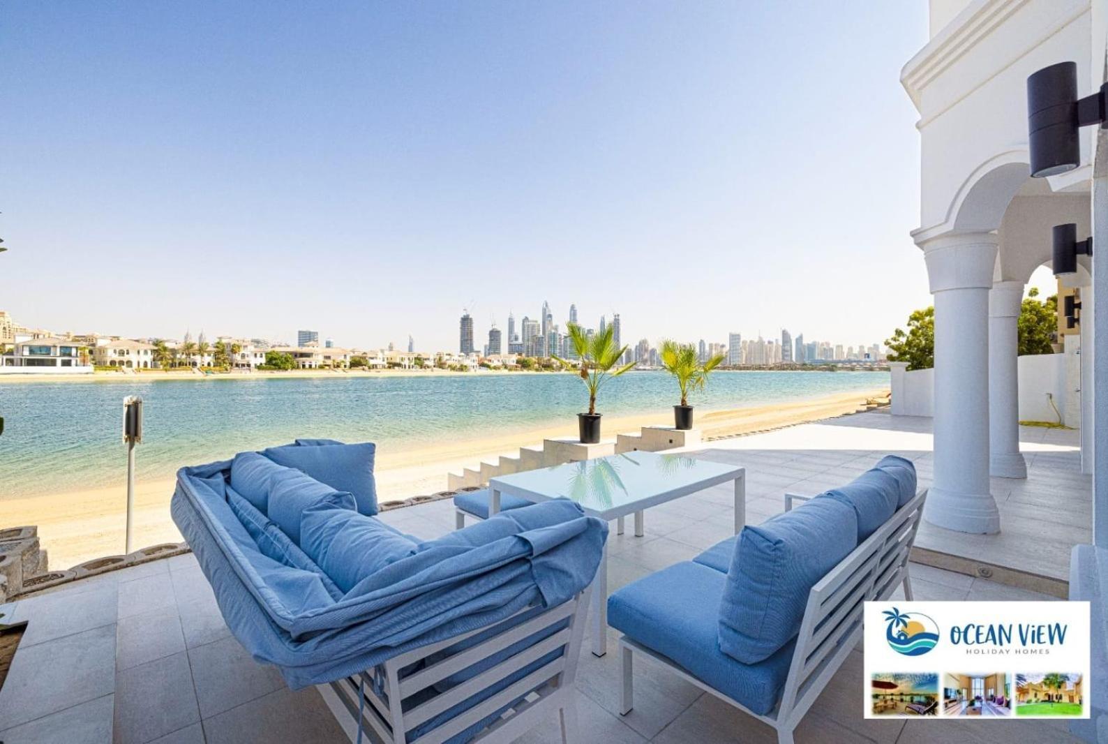 Beachfront Luxury 5 Bedroom And 1 Maids Room, Private Pool And Direct Access, Palm Jumeirah Villa