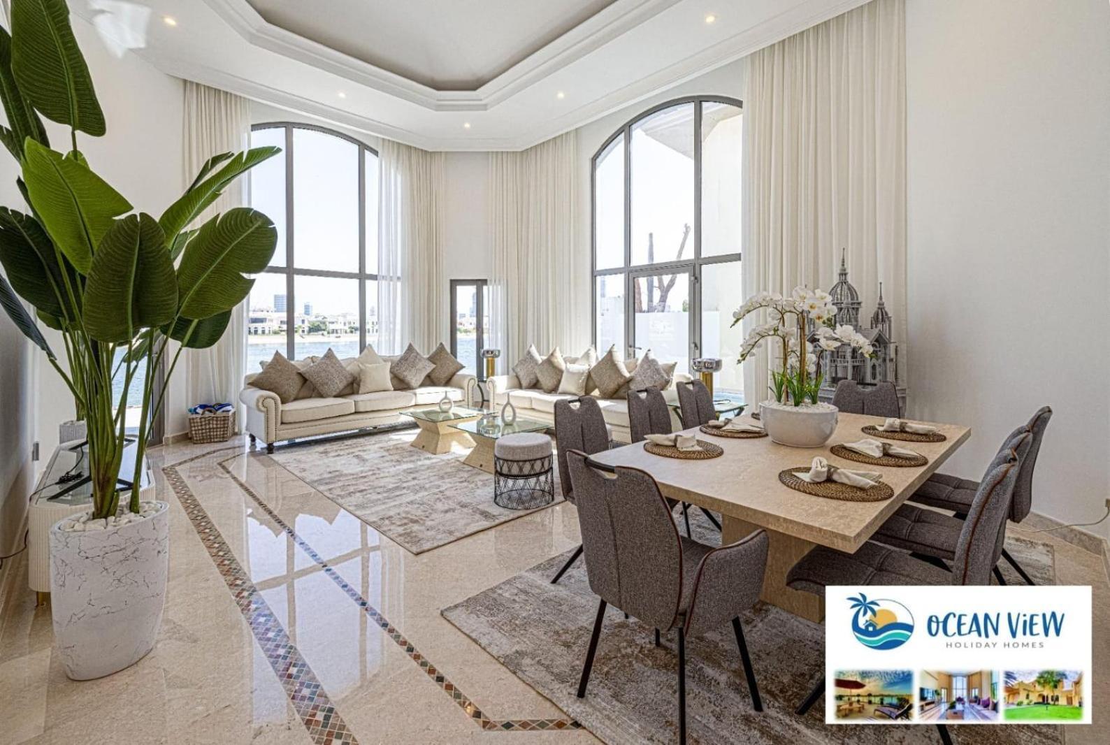 Villa Beachfront Luxury 5 Bedroom And 1 Maids Room, Private Pool And Direct Access, Palm Jumeirah *