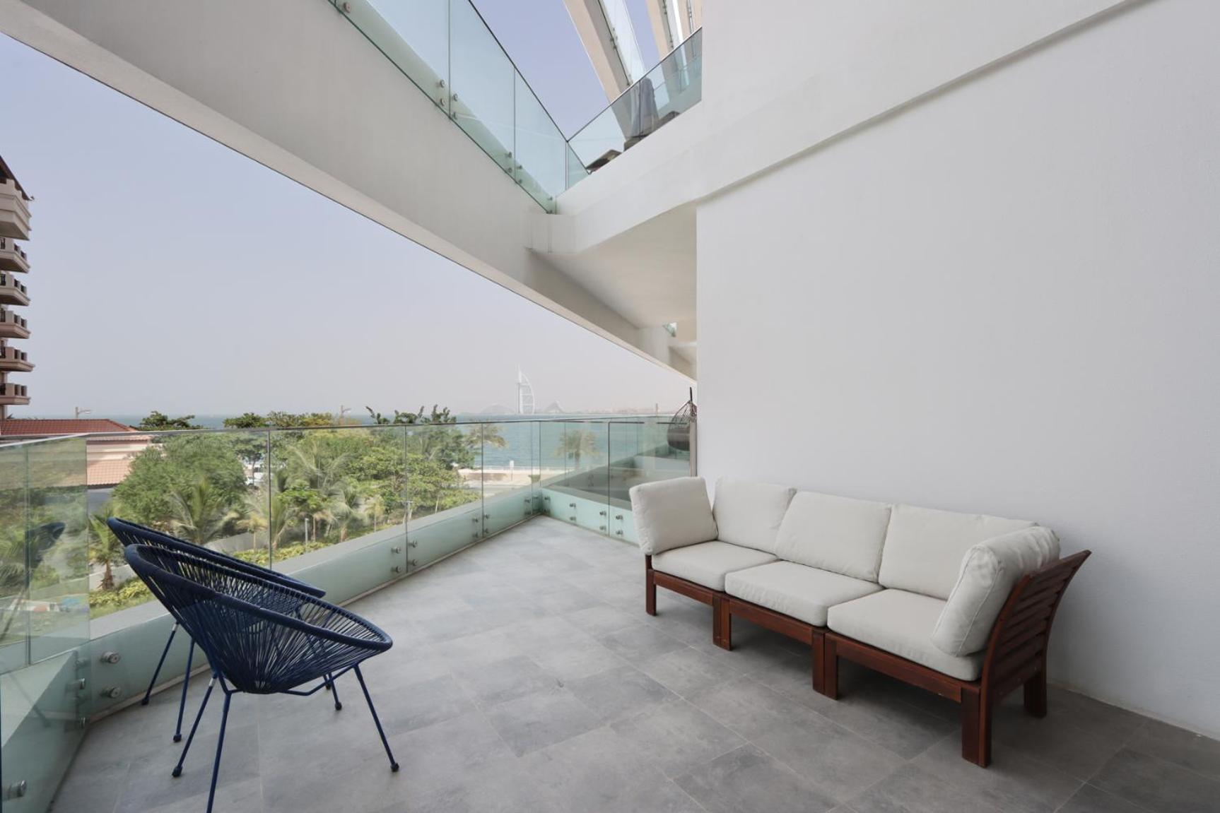 Livbnb-tranquil 1b Steps To Palmboardwalk Sea View Apartment