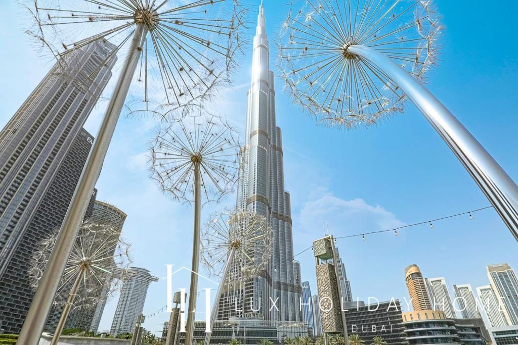 Apartment Lux Burj Khalifa View Across Mall *