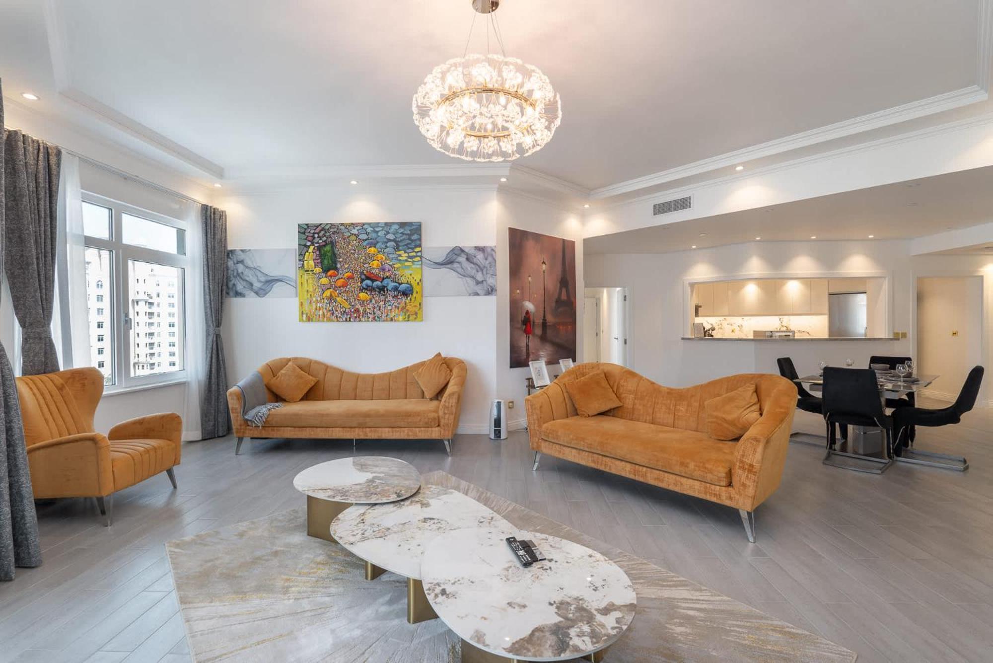 Apartment Prestigious 3-bedroom With Access On Palm Jumeirah! Dubai