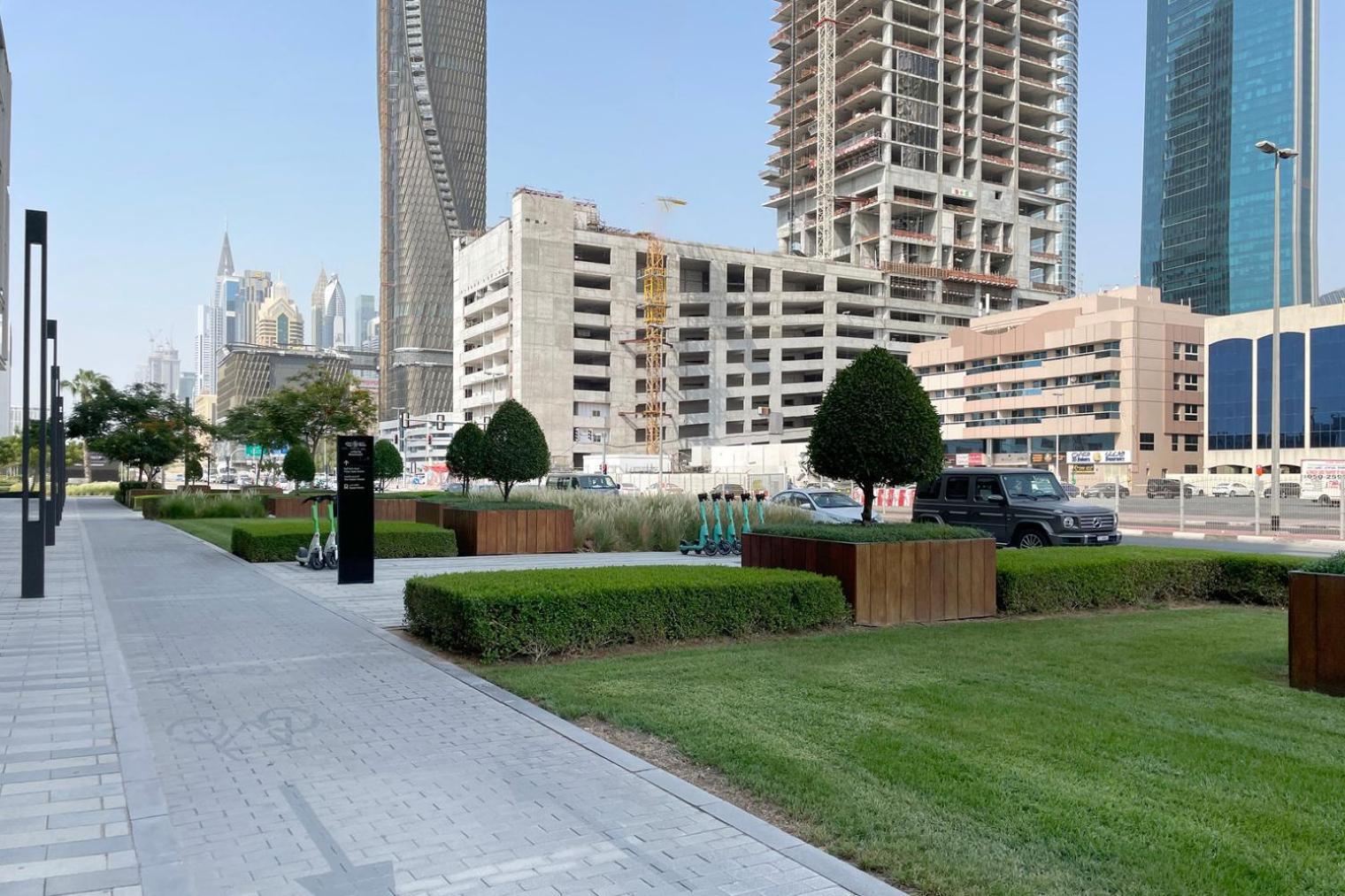 Blueground Walk Fully Furnished Kitchen Dxb-1552 Apartment *