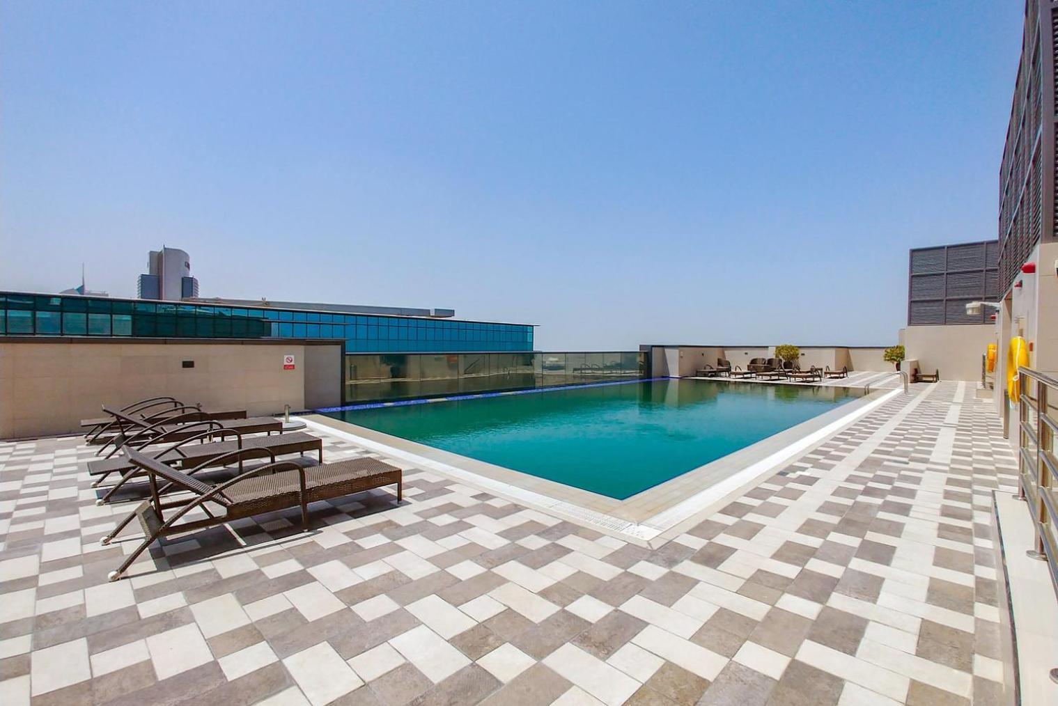 Apartment Blueground Sheikh Zayed Rd Pool Gym Dxb-143 *