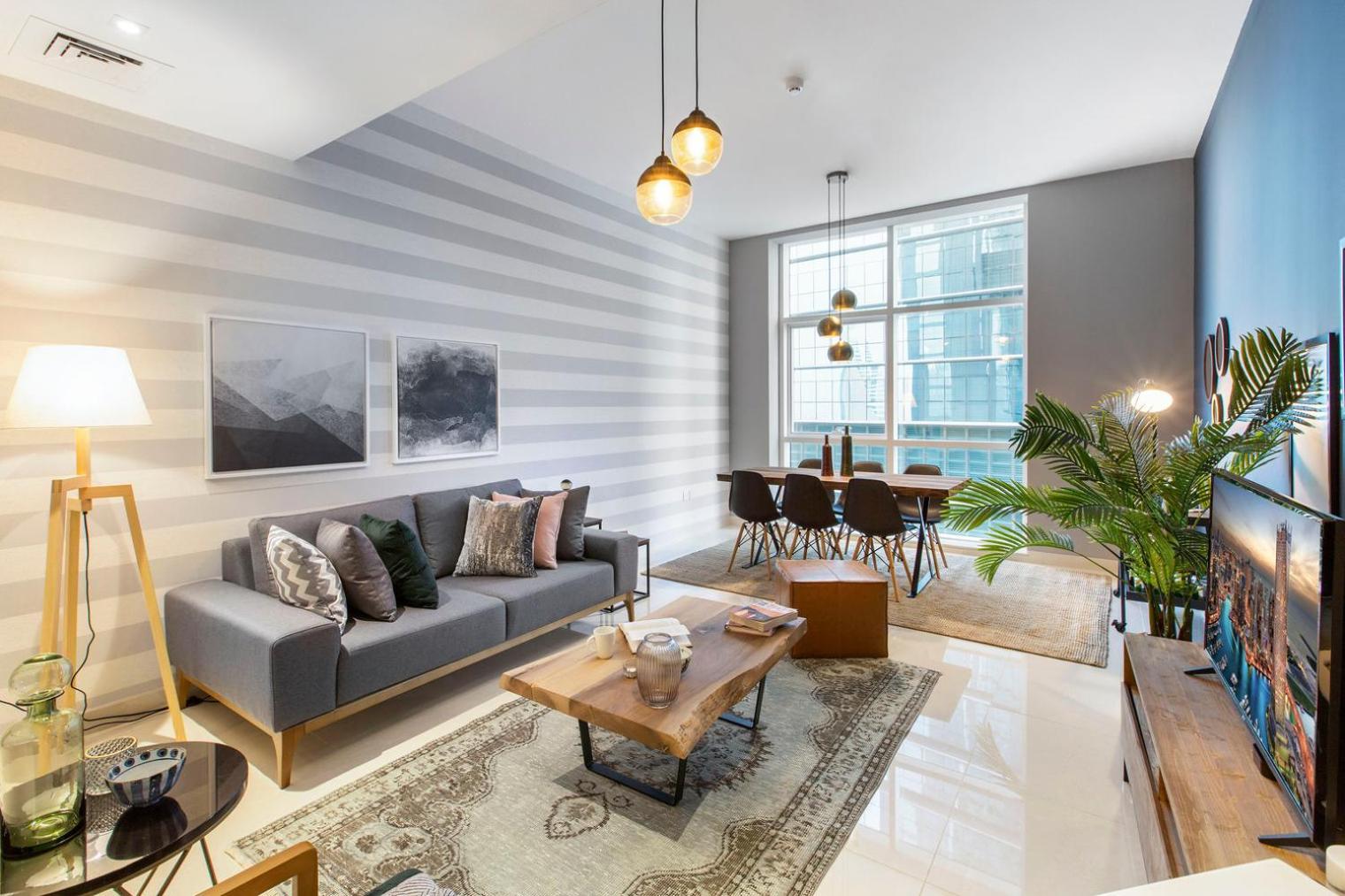 Apartment Blueground Sheikh Zayed Rd Pool Gym Dxb-143