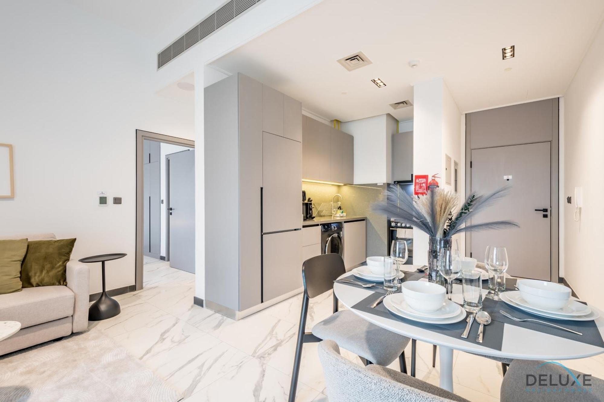 Apartment Lovely 1br In Mag Eye 910, Mohammad Bin Rashid By Deluxe Homes *