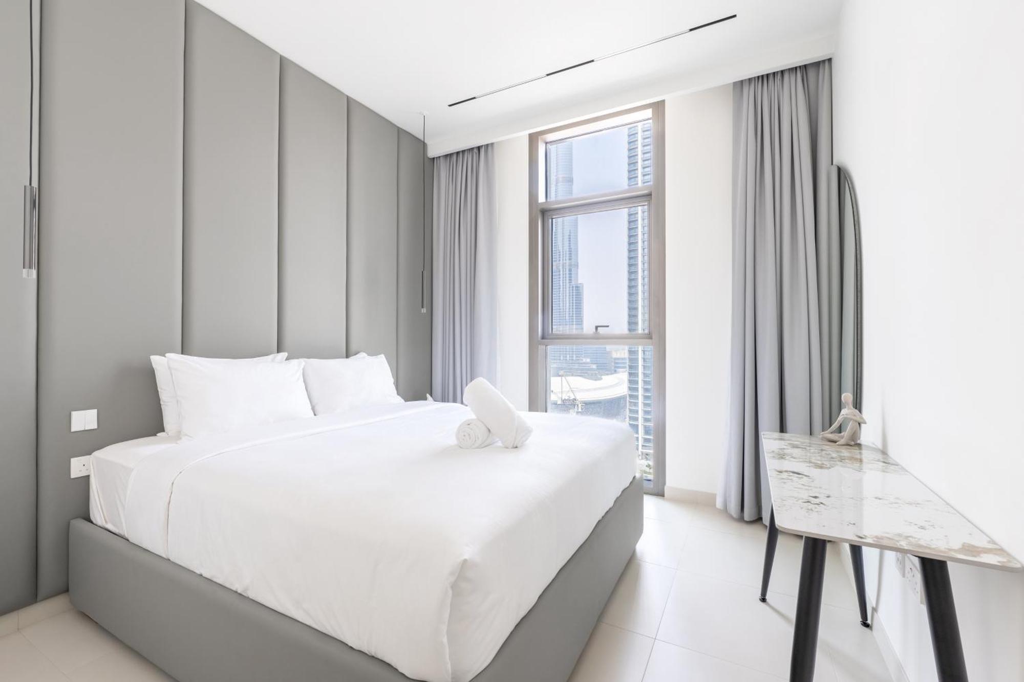 Apartment Stylish 3br Maid's In Burj Crown With Burj Khalifa View