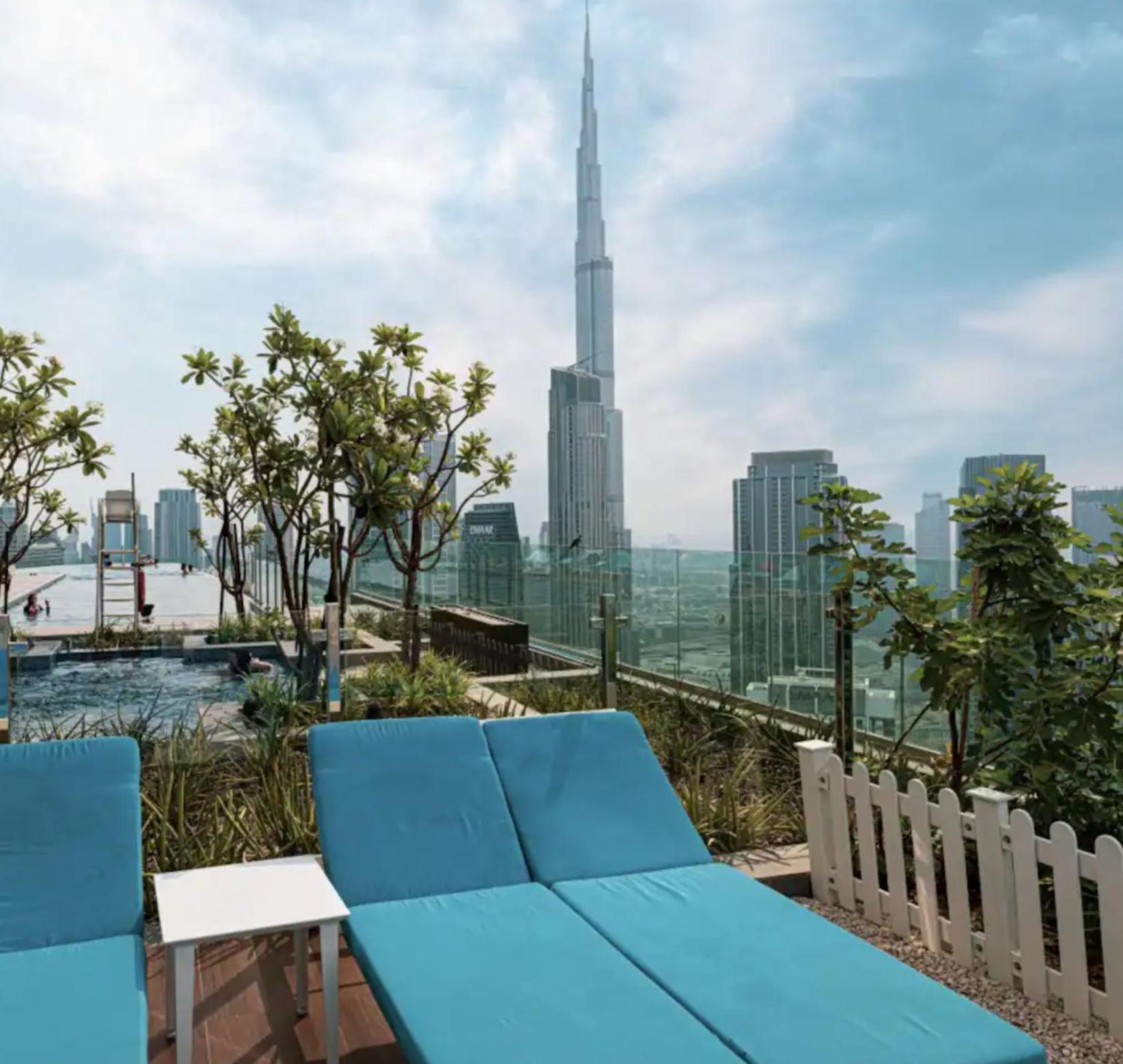 High Floor In 5 Star With Infinity Pool Burj View Gym Sauna Apartment Dubai
