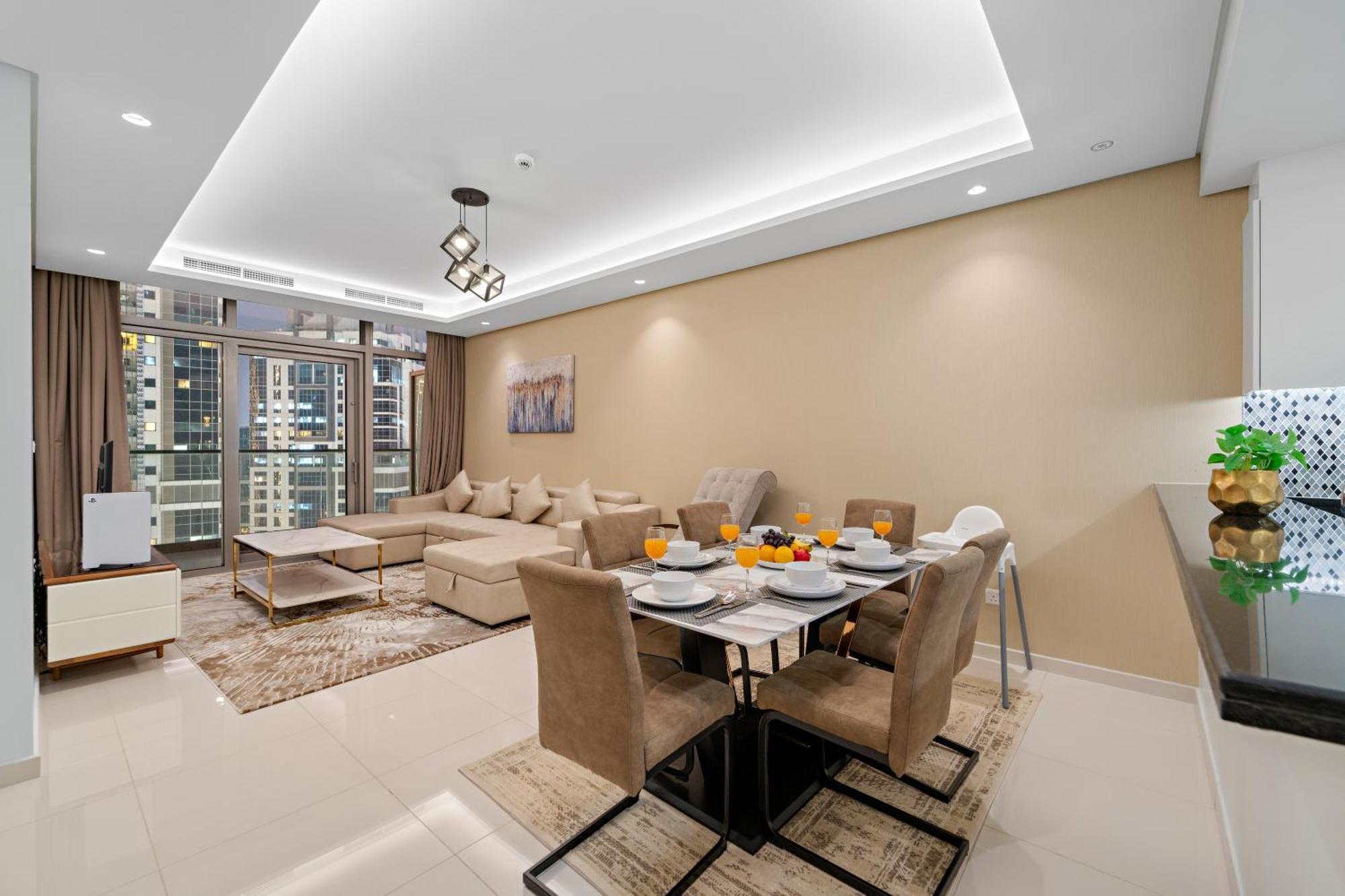 Apartment First Class 2br Modern Luxury At Paramount *