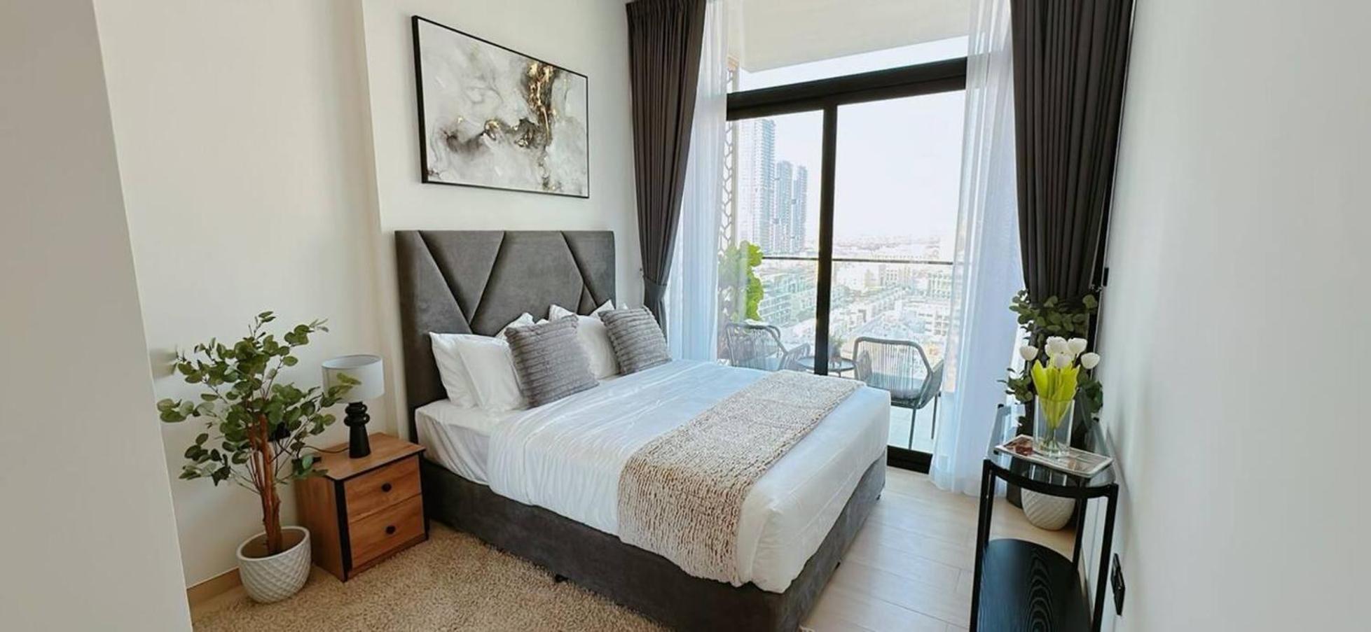 Apartment Premium 1br Fully Furnished With Balcony