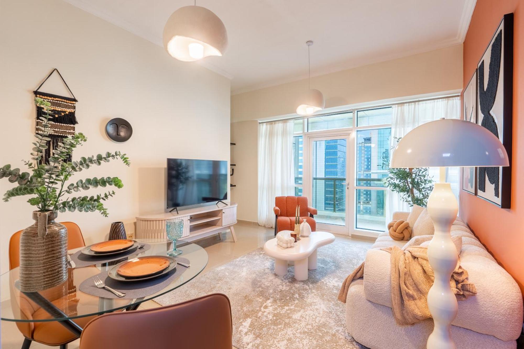 Stylish 1br Apartment! Near Metro & Stroll To Marina Apartment *