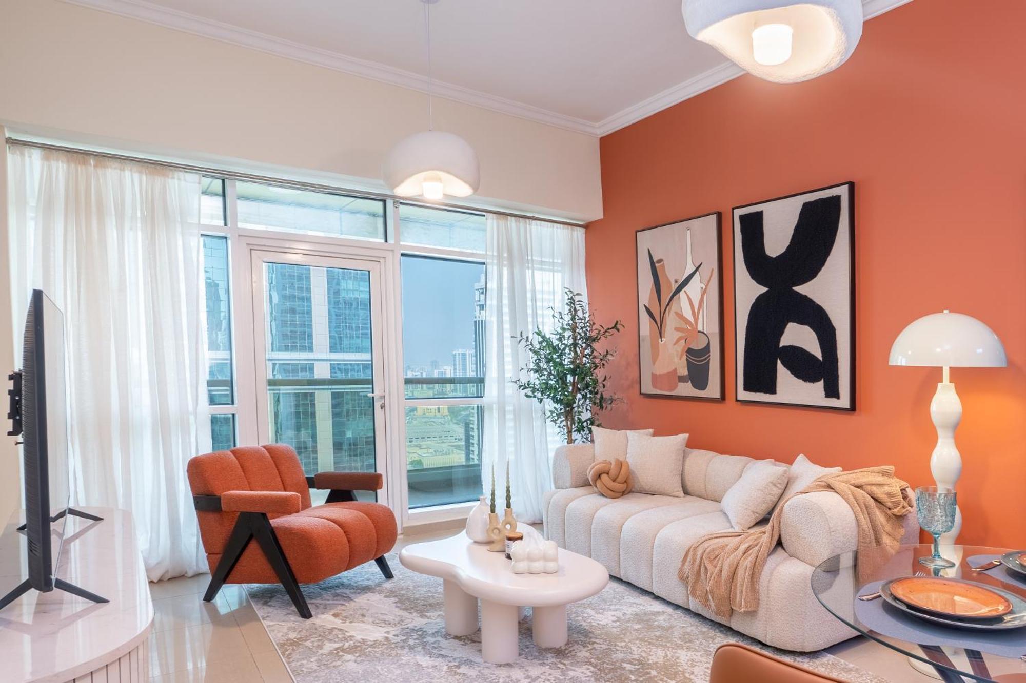Apartment Stylish 1br Apartment! Near Metro & Stroll To Marina