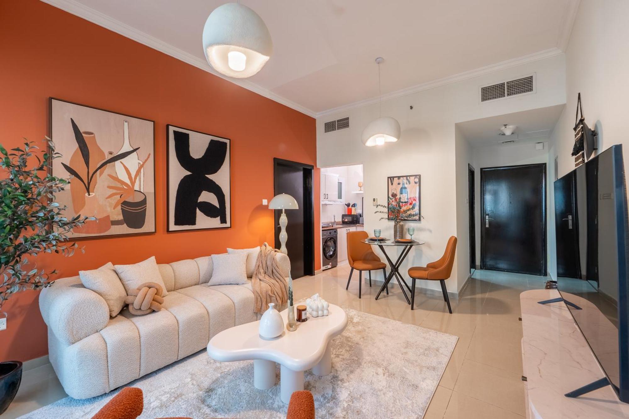 Apartment Stylish 1br Apartment! Near Metro & Stroll To Marina *