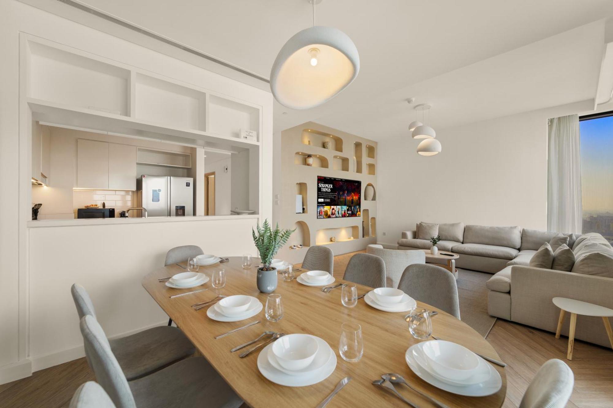Apartment Cozy 4br With Panoramic Creek Views Dubai