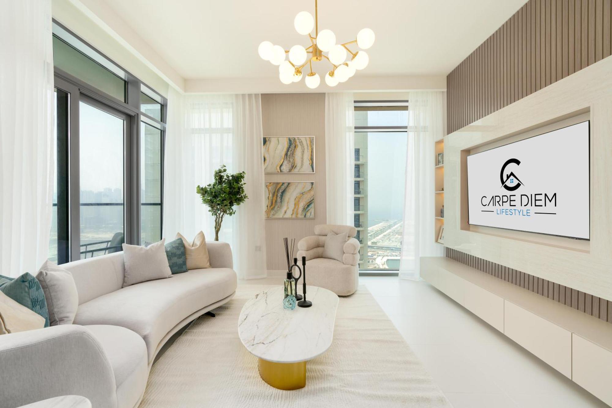 Marina Vista 2 - Beachfront Stunning - Full Sea Views Apartment Dubai