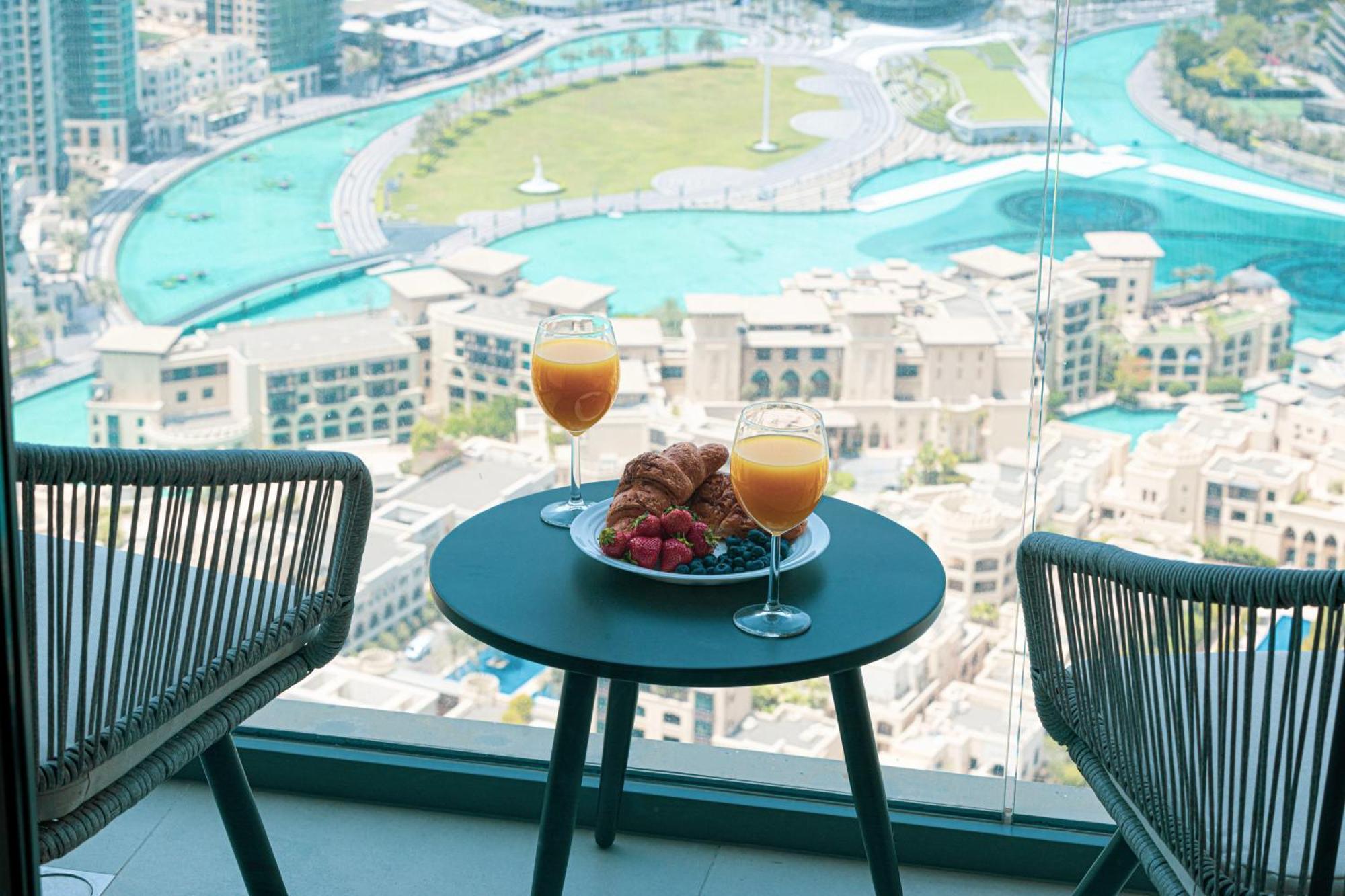 Apartment Smartstay At Burj Royale - Full Burj Khalifa View - Brand New Luxury Dubai