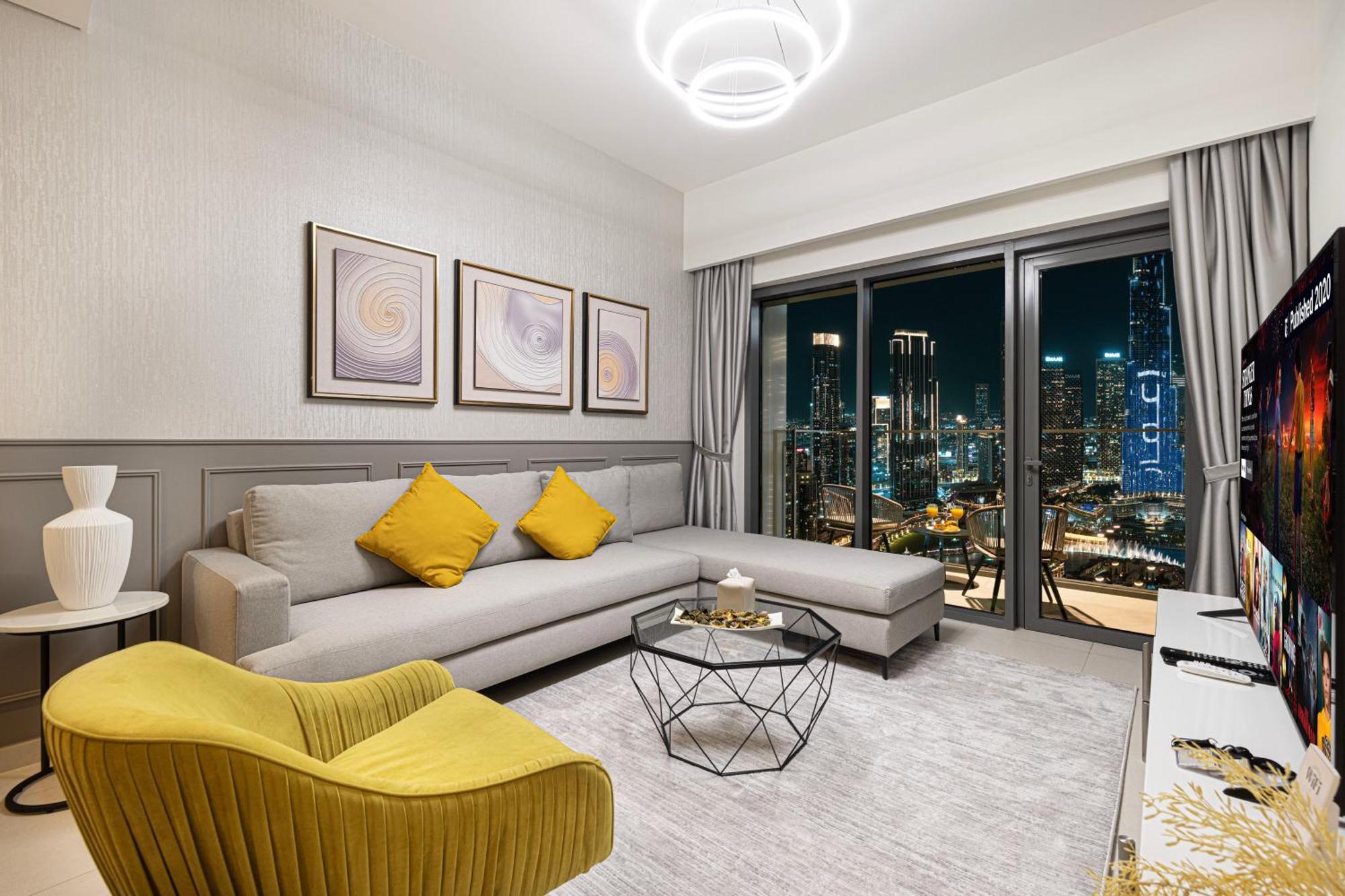 Smartstay At Burj Royale - Full Burj Khalifa View - Brand New Luxury Dubai