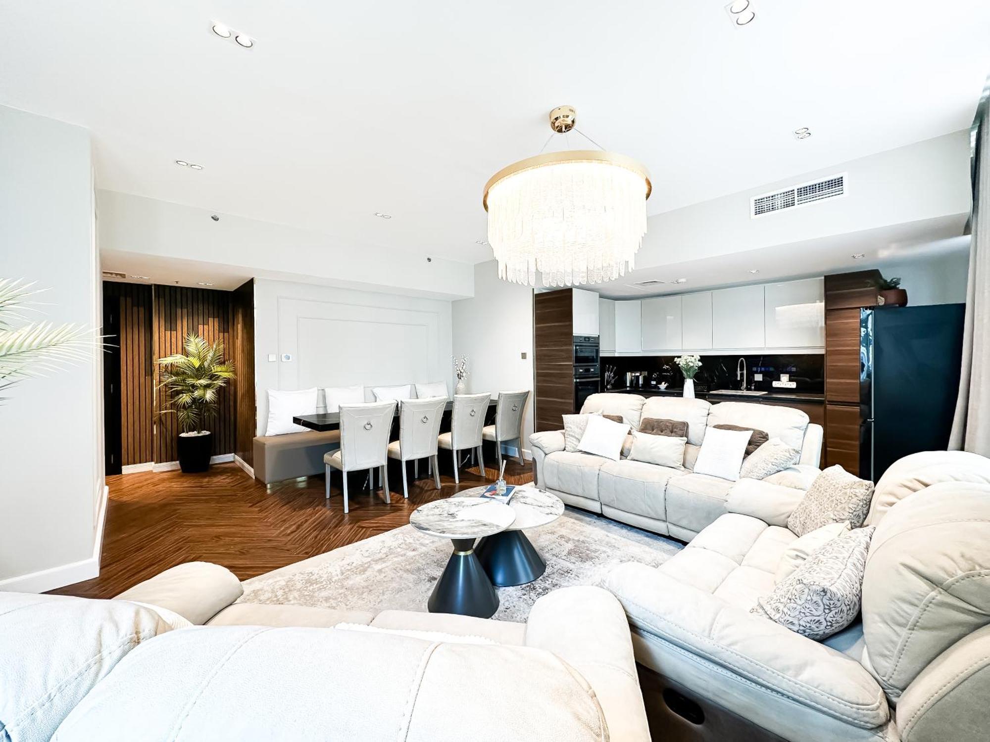 3-bdr Marina Gem W Stunning Yacht Bay Views Apartment Dubai