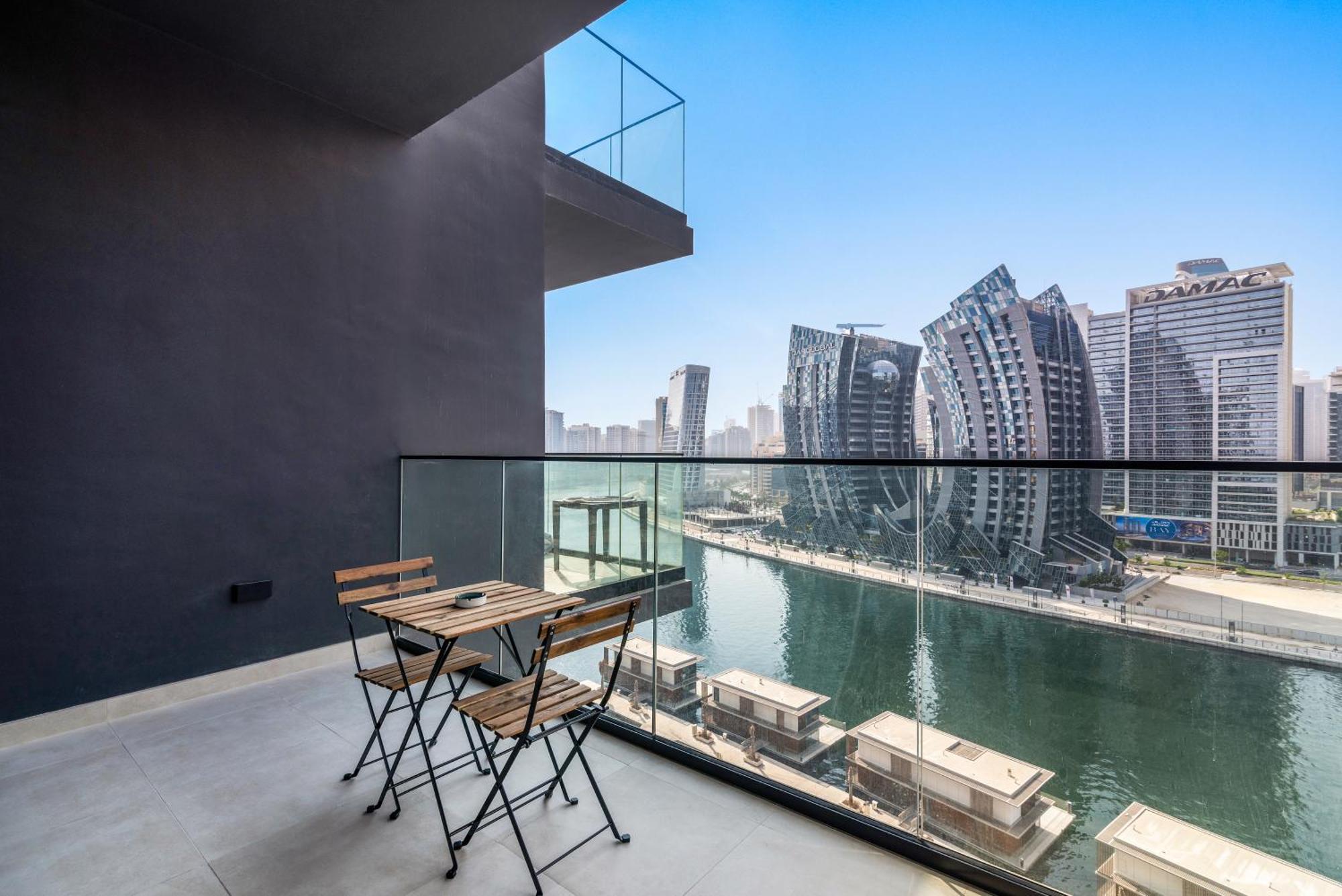 Furnished Binghatti Canal - Burj Khalifa View, Apartment *
