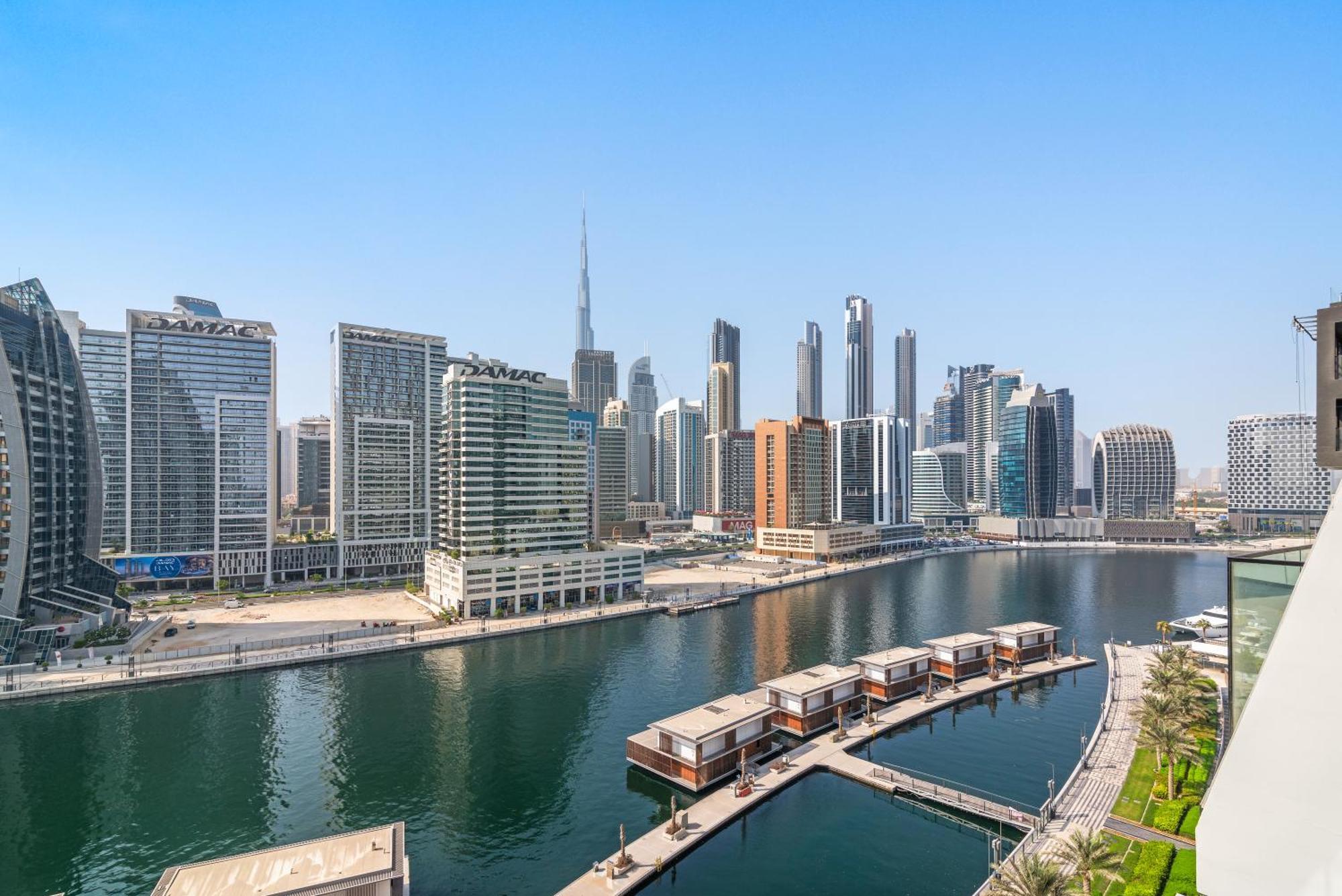 Furnished Binghatti Canal - Burj Khalifa View, * Dubai