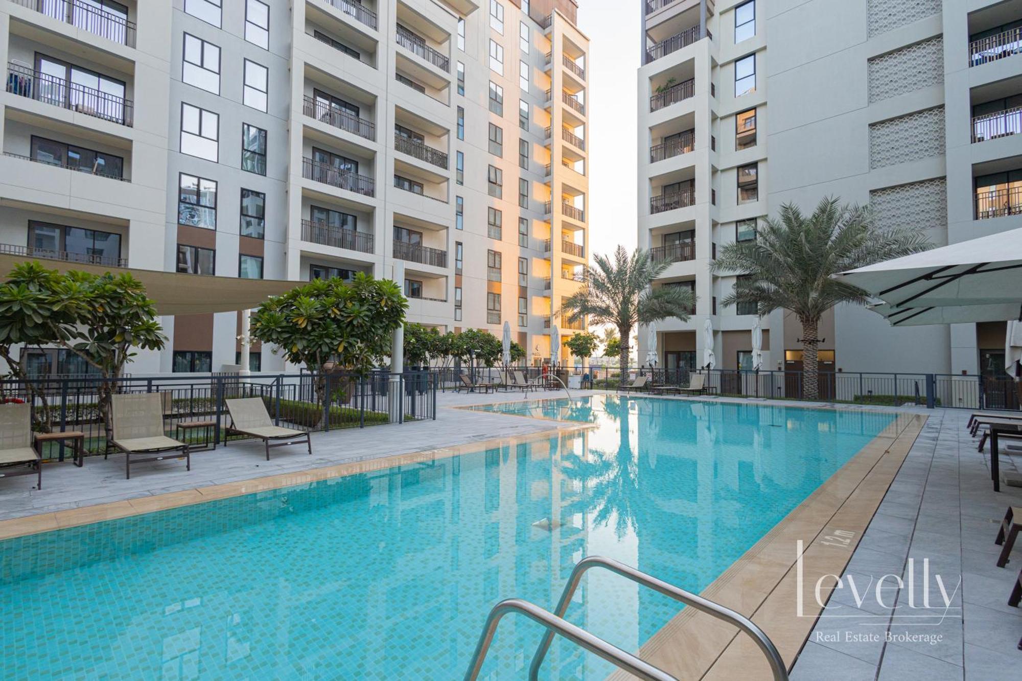 Spacious Modern 2br With Partial Burj Khalifa View * Dubai
