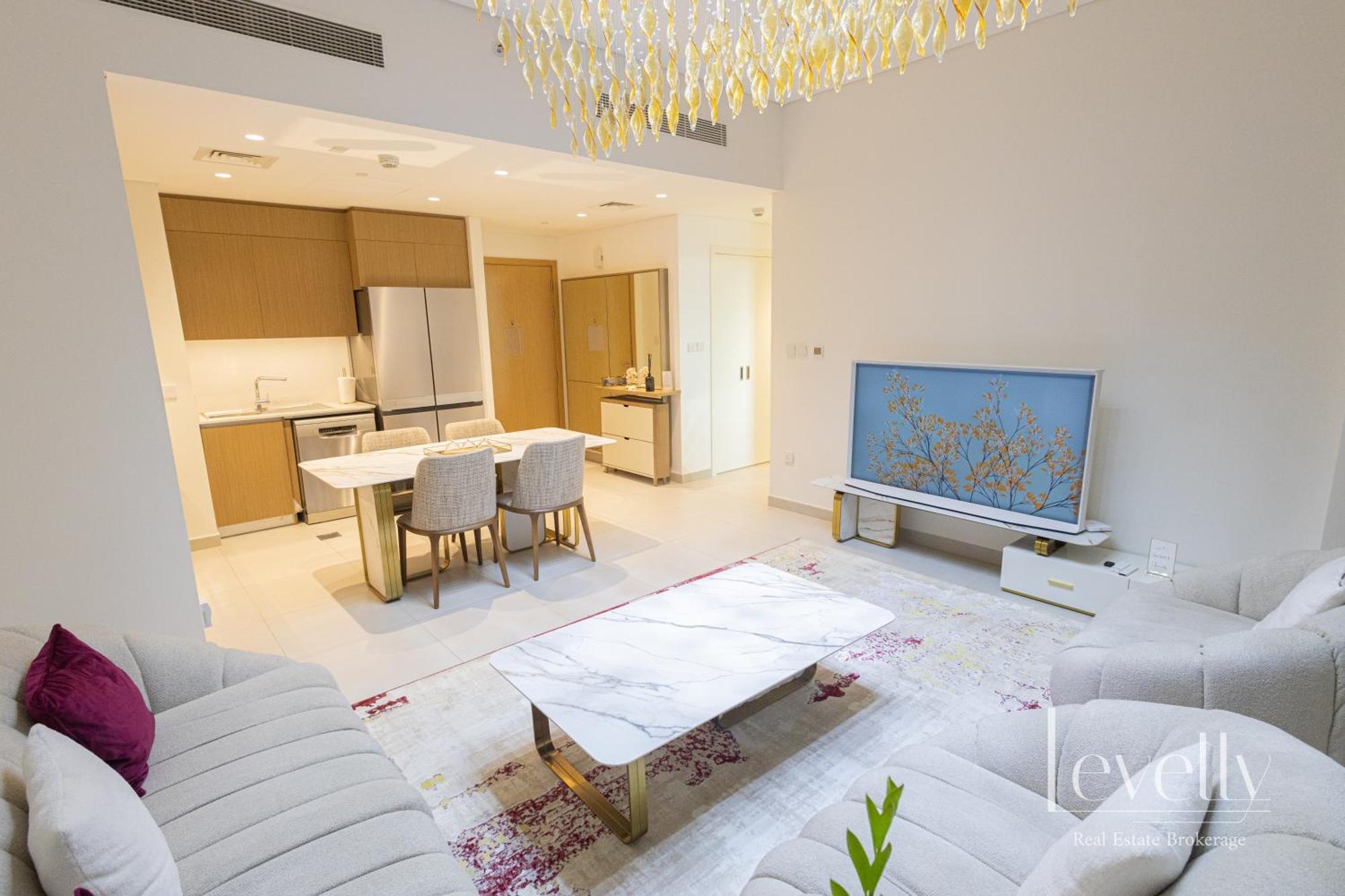 Spacious Modern 2br With Partial Burj Khalifa View Apartment Dubai