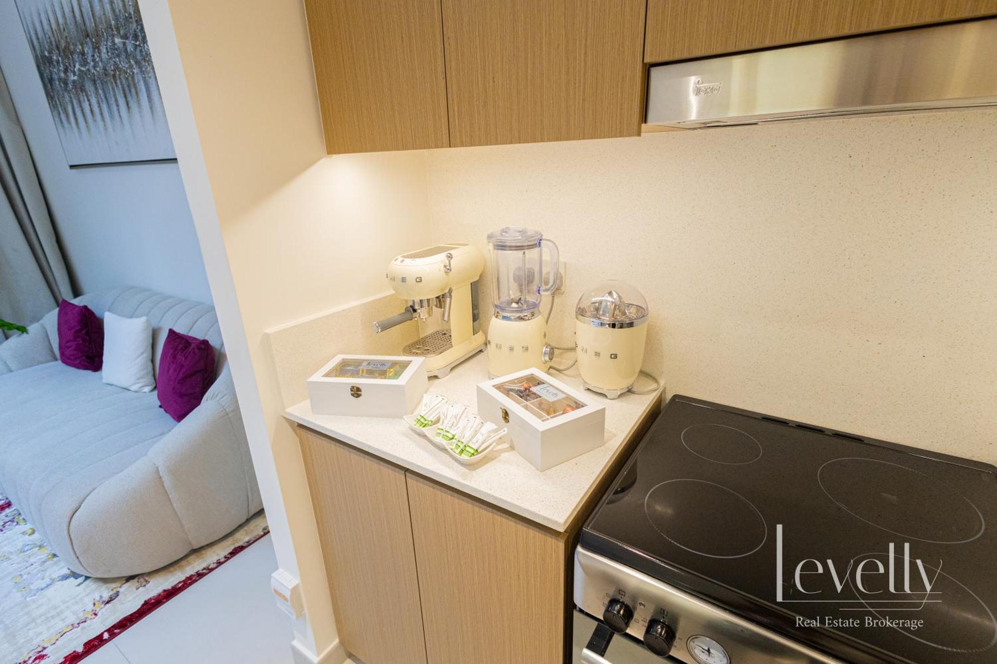 Spacious Modern 2br With Partial Burj Khalifa View Apartment Dubai
