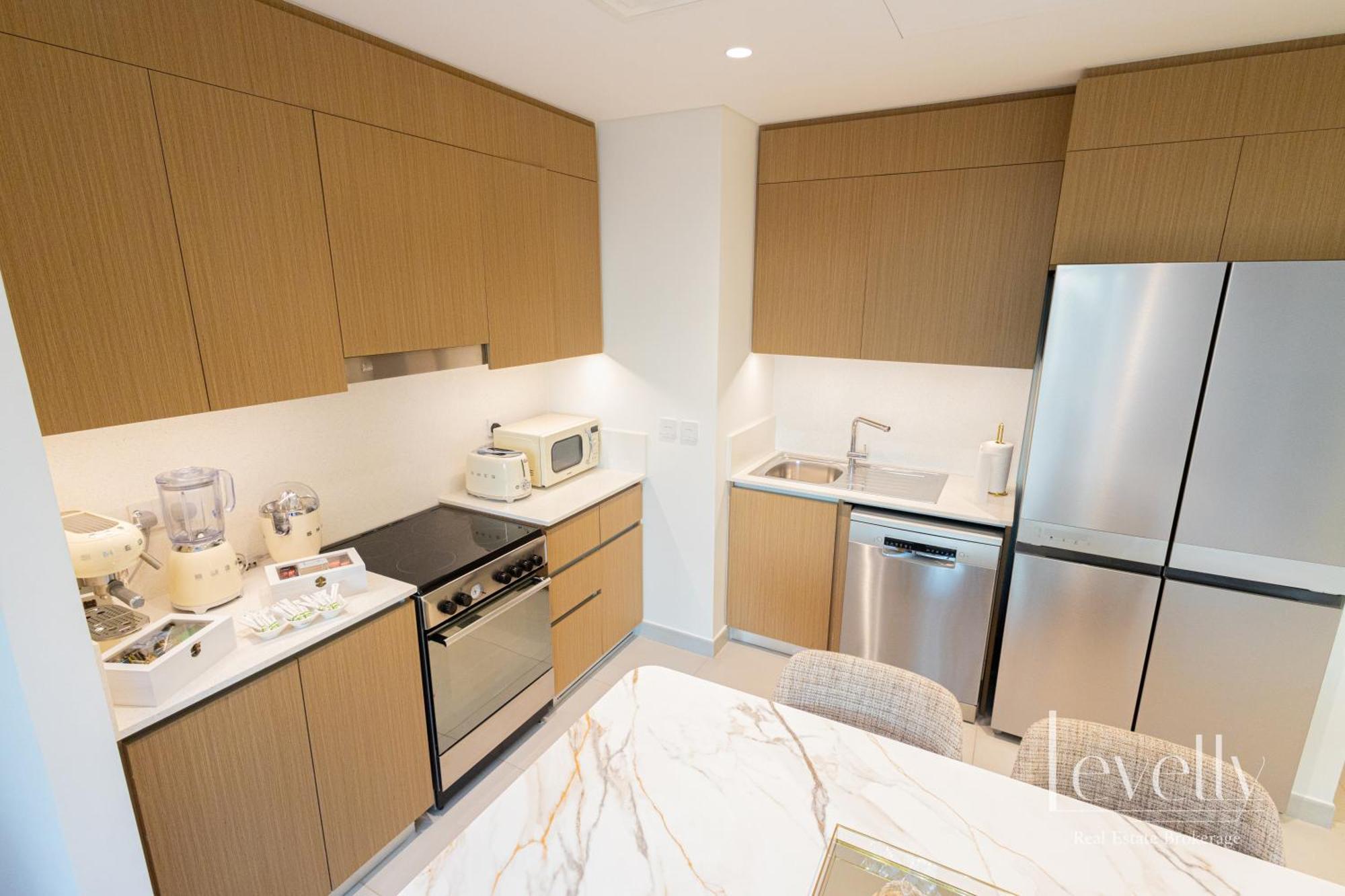 Spacious Modern 2br With Partial Burj Khalifa View Apartment Dubai