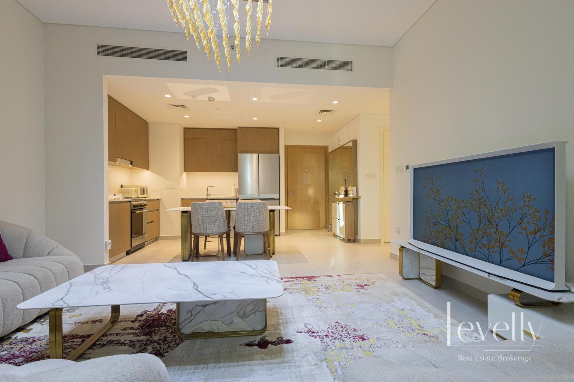 Spacious Modern 2br With Partial Burj Khalifa View Apartment