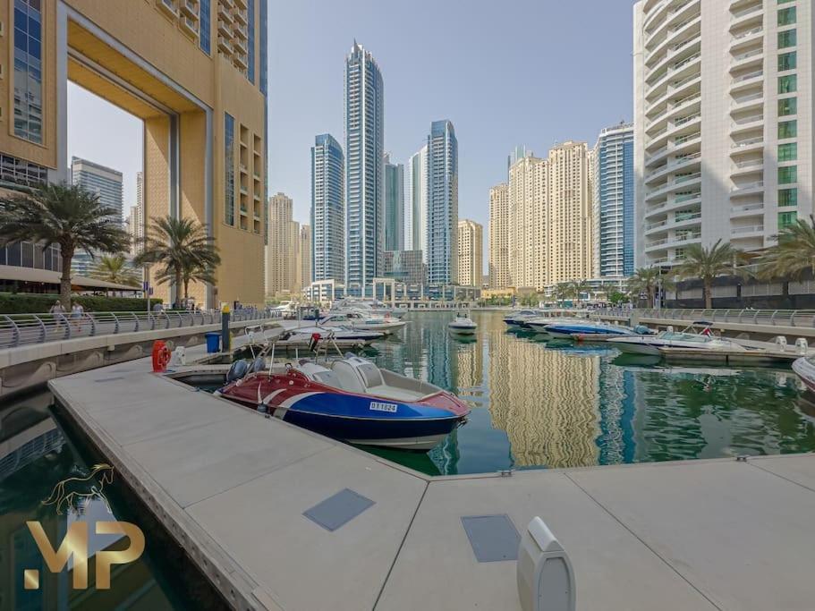 Marco Polo - Chic 1br In Marina Hub, Expansive Balcony *