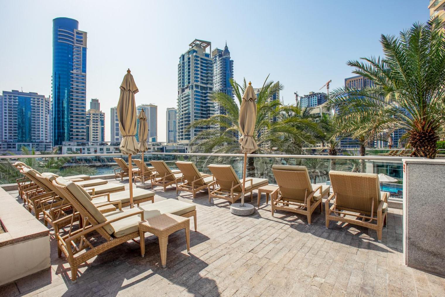 Blueground Marina Pool Gym Dxb-190 Apartment Dubai