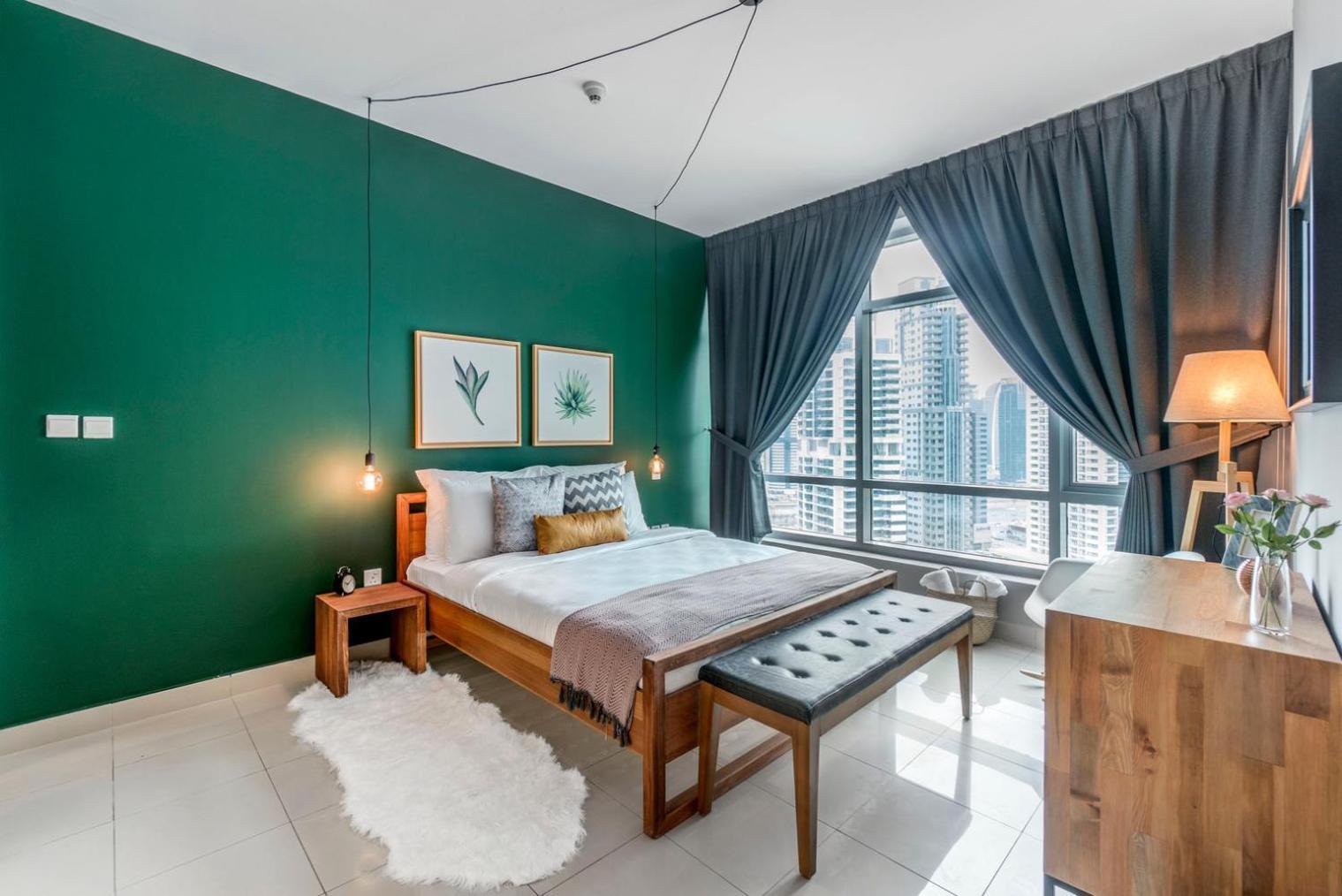 Blueground Marina Pool Gym Dxb-190 Apartment