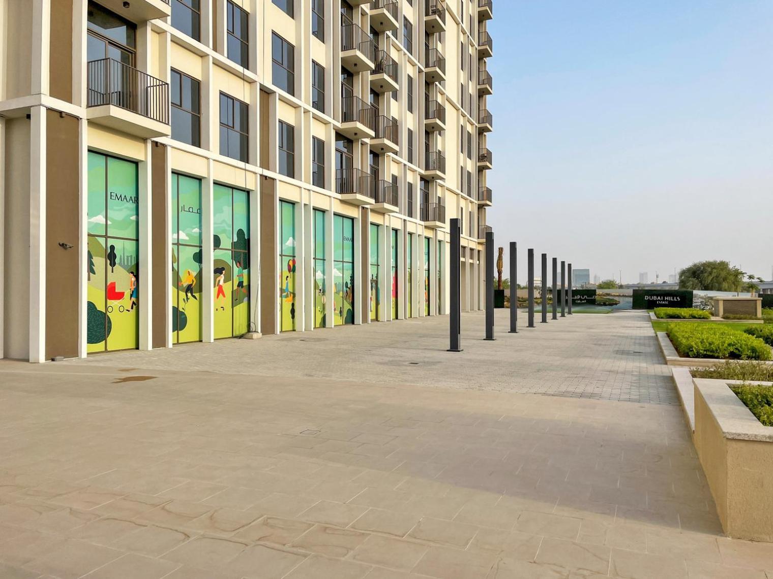 Blueground Hills Estate Pool Gym Dxb-1110 Apartment