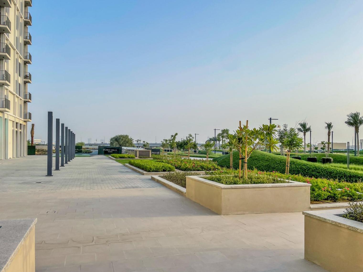 Apartment Blueground Hills Estate Pool Gym Dxb-1110