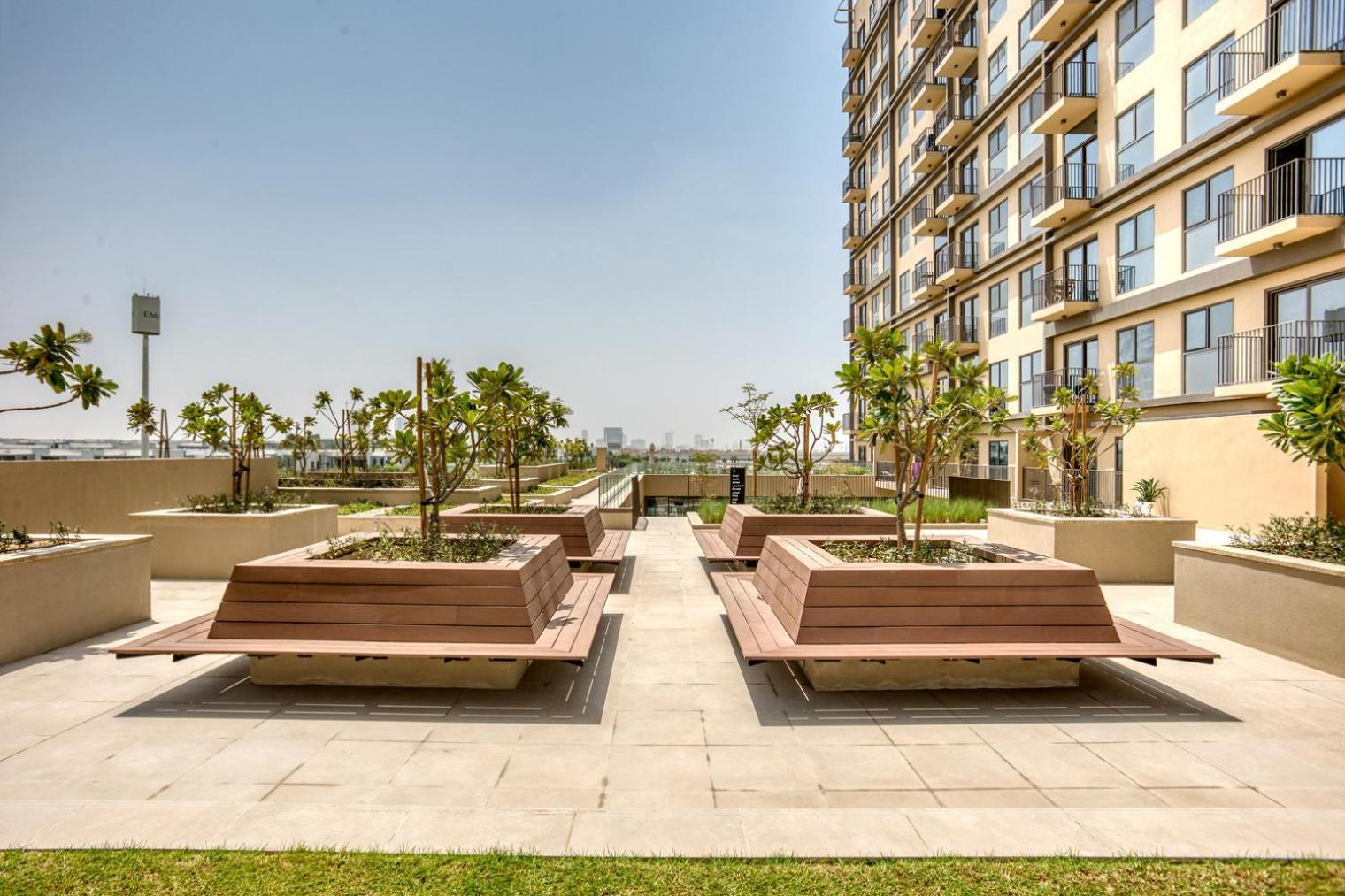 Blueground Hills Estate Pool Gym Dxb-1110 Apartment *
