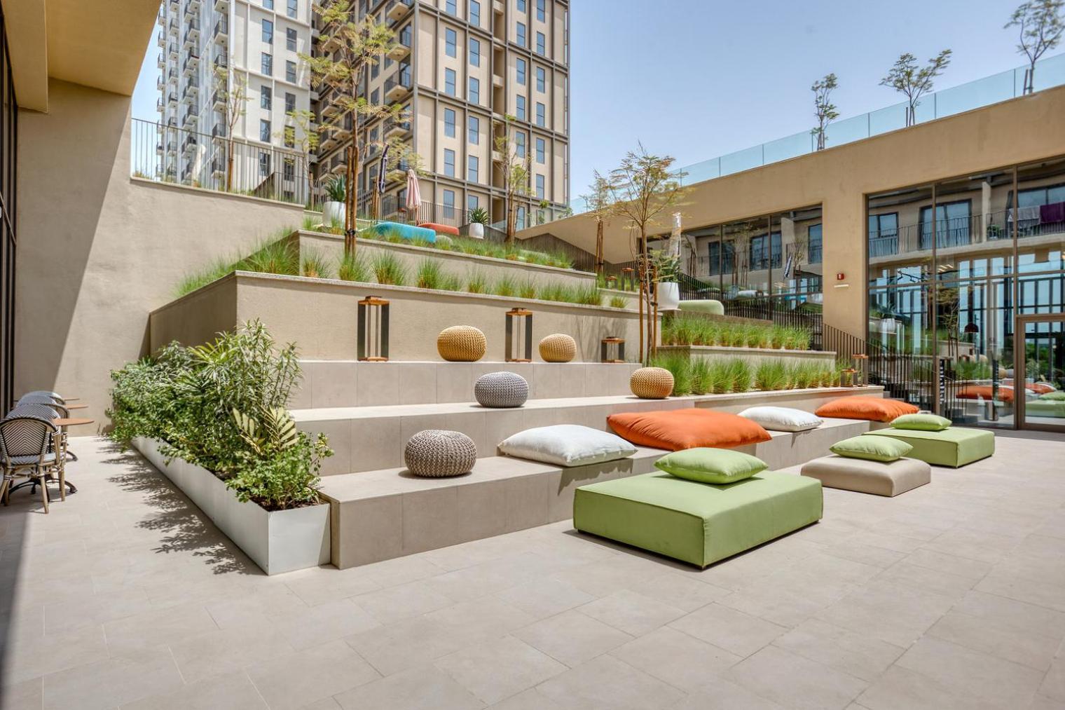Apartment Blueground Hills Estate Pool Gym Dxb-1110 *
