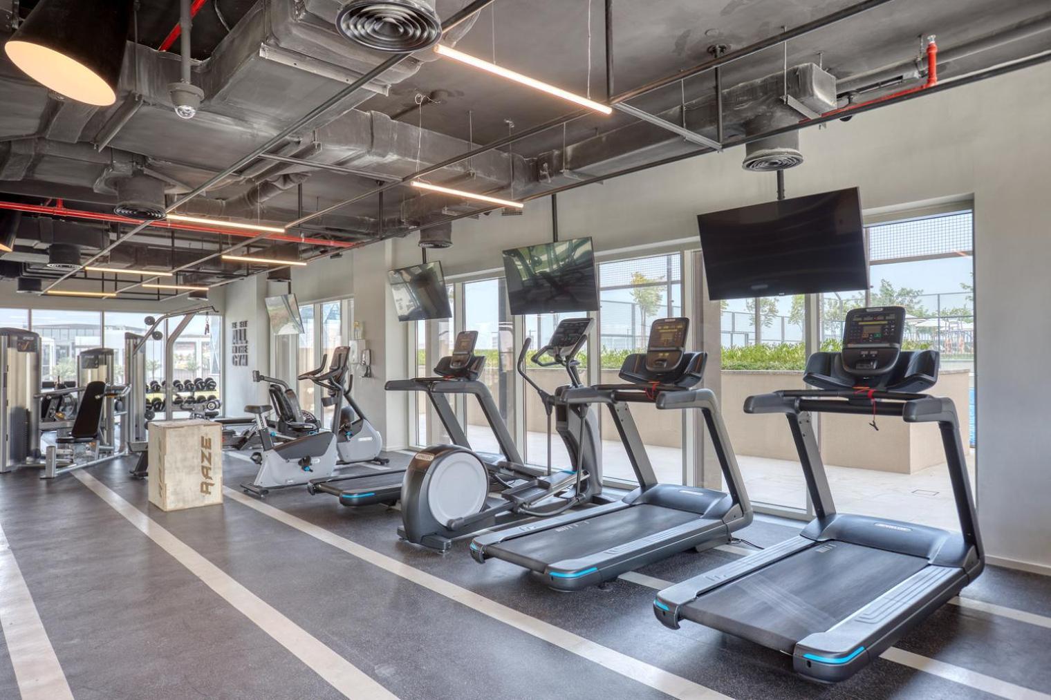 Apartment Blueground Hills Estate Pool Gym Dxb-1110 Dubai