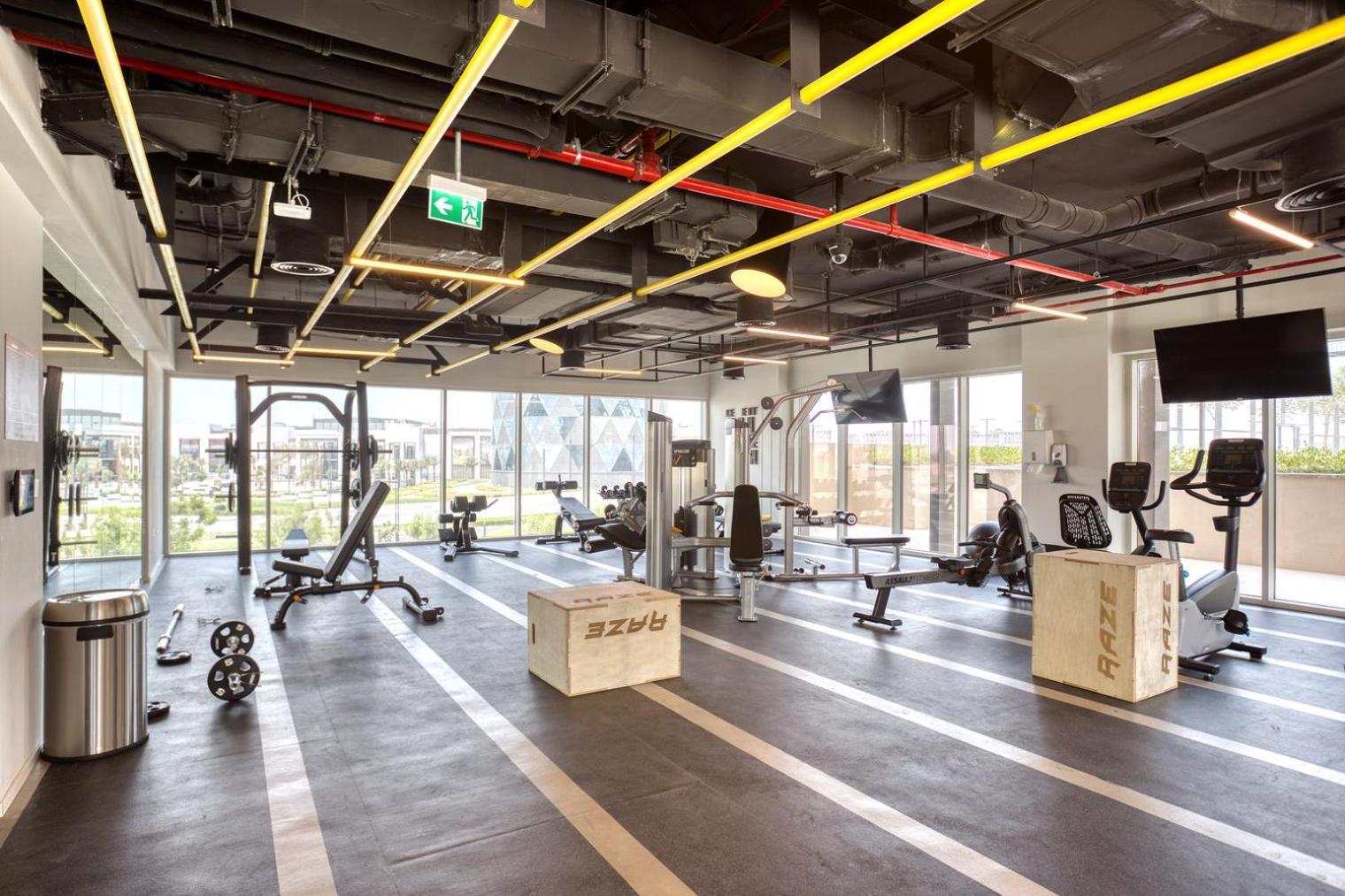 Blueground Hills Estate Pool Gym Dxb-1110 Apartment *