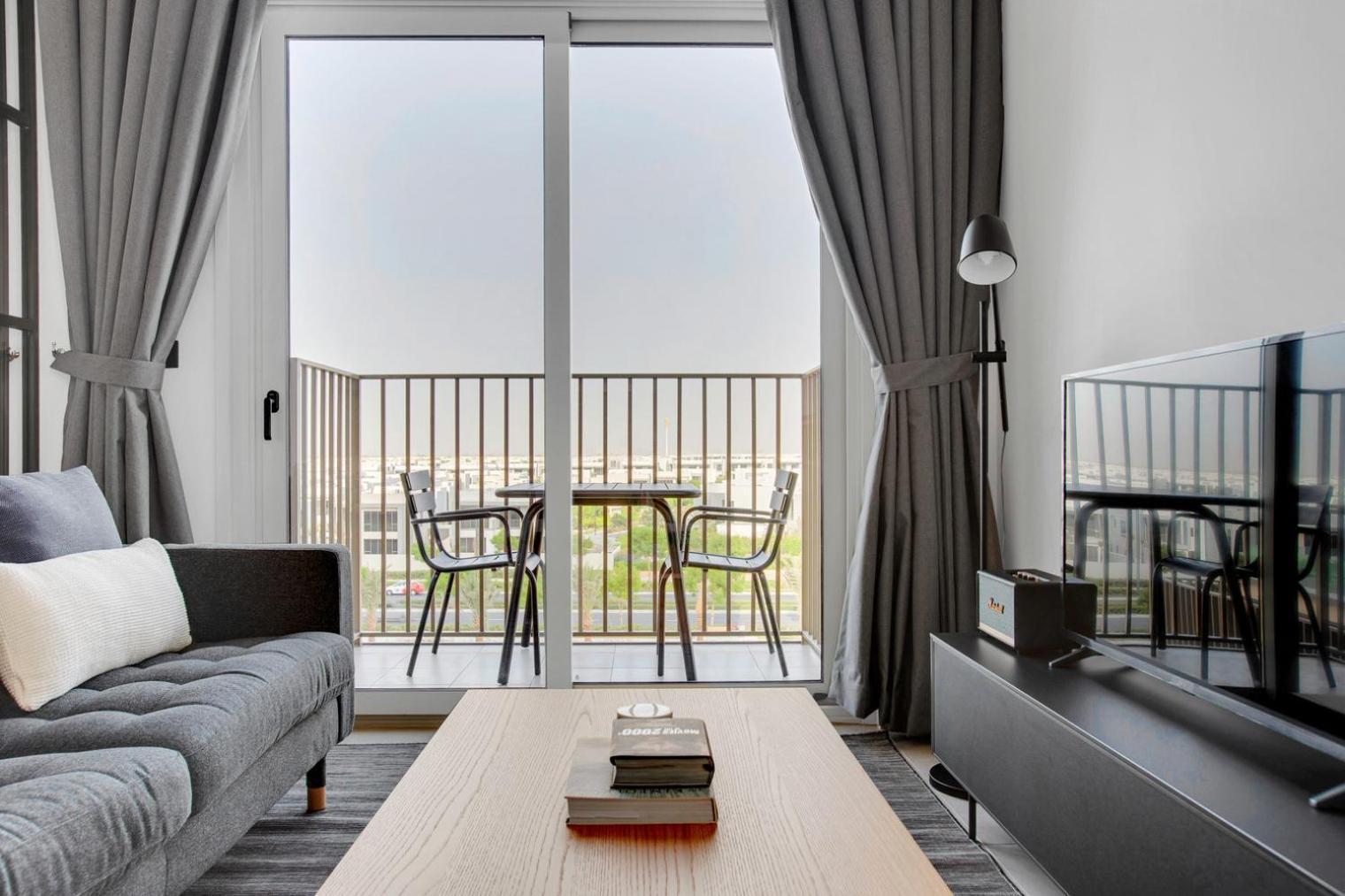 Apartment Blueground Hills Estate Pool Gym Dxb-1110 Dubai