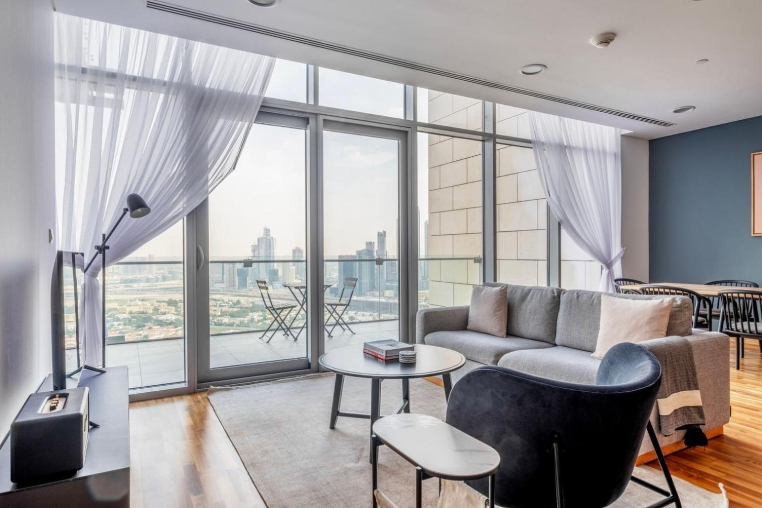 Apartment Blueground Difc Squash Pool Gym City View Dxb-1483 *