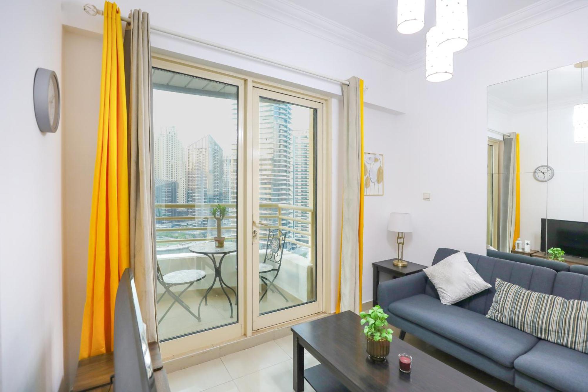 Apartment Superb 1bed Marina View Pool Jbr Parking *