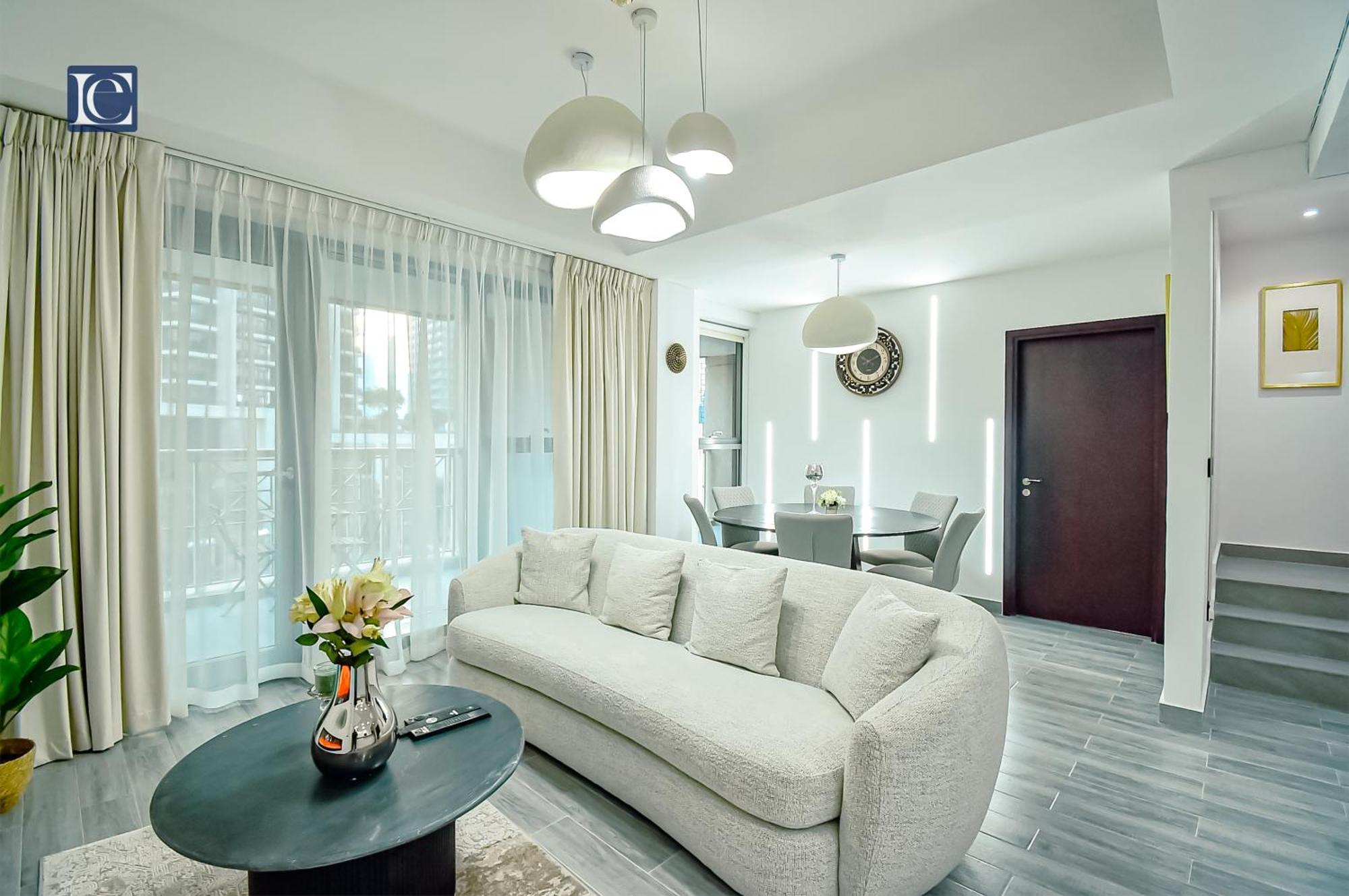 Apartment Luxury Escapes - Elegant 3br With 4 Balconies In 29 Blvd Dubai