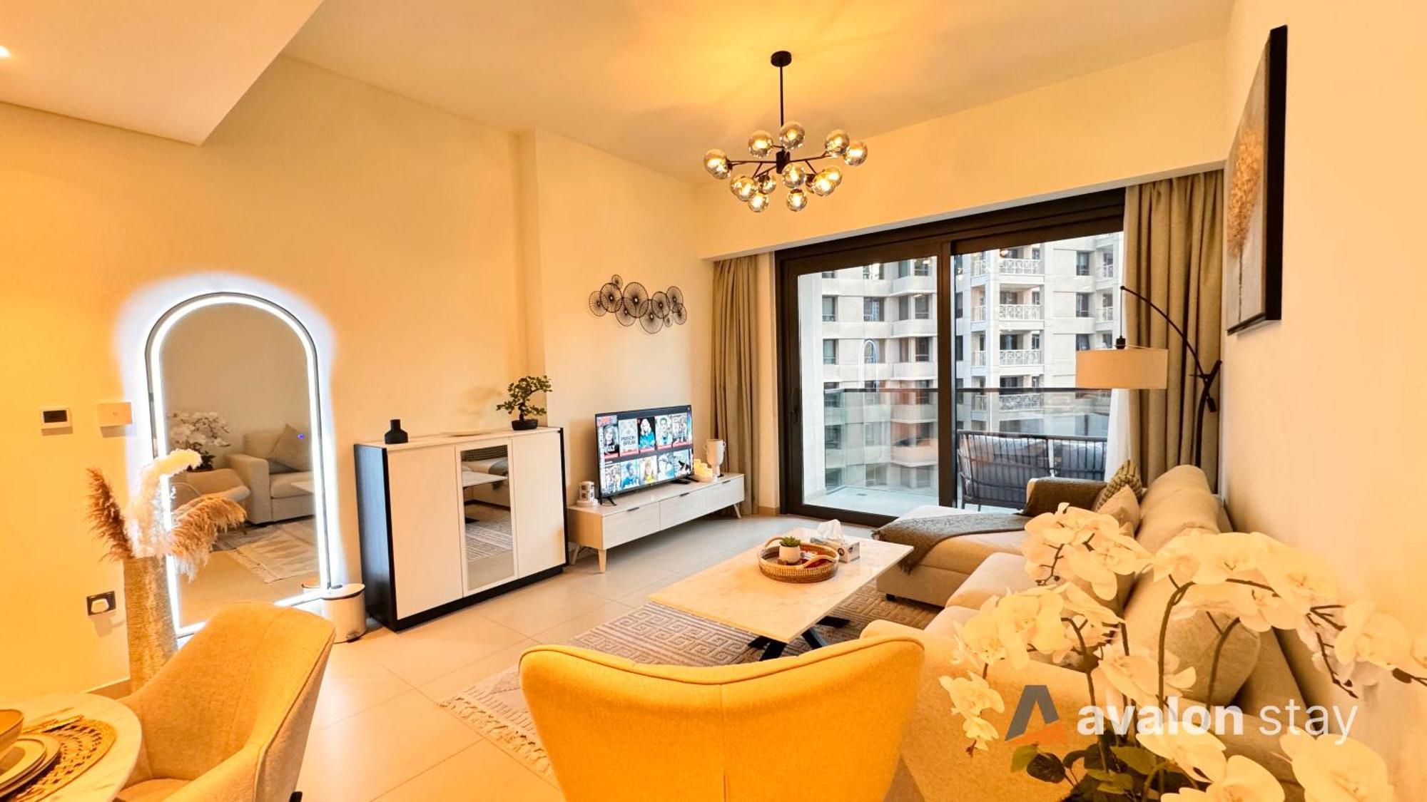 Avalonstay - Luxury 1br In Downtown Dubai-brand New-burj Khalifa & Fountain Views From Pool * Dubai